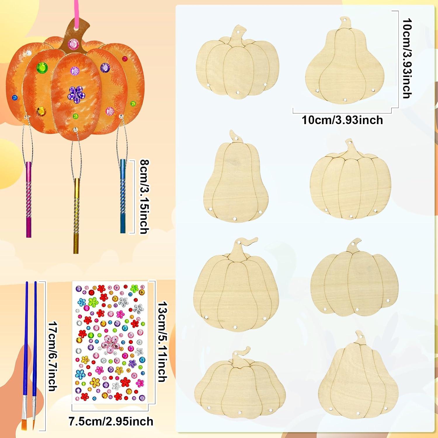 Kit de Campanas de Viento de Otoño Cinrobiye 16 Piezas