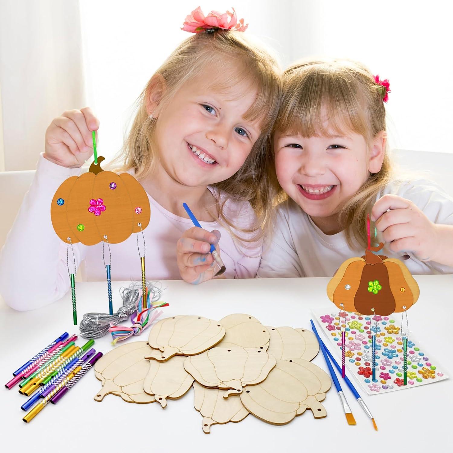 Kit de Campanas de Viento de Otoño Cinrobiye 16 Piezas