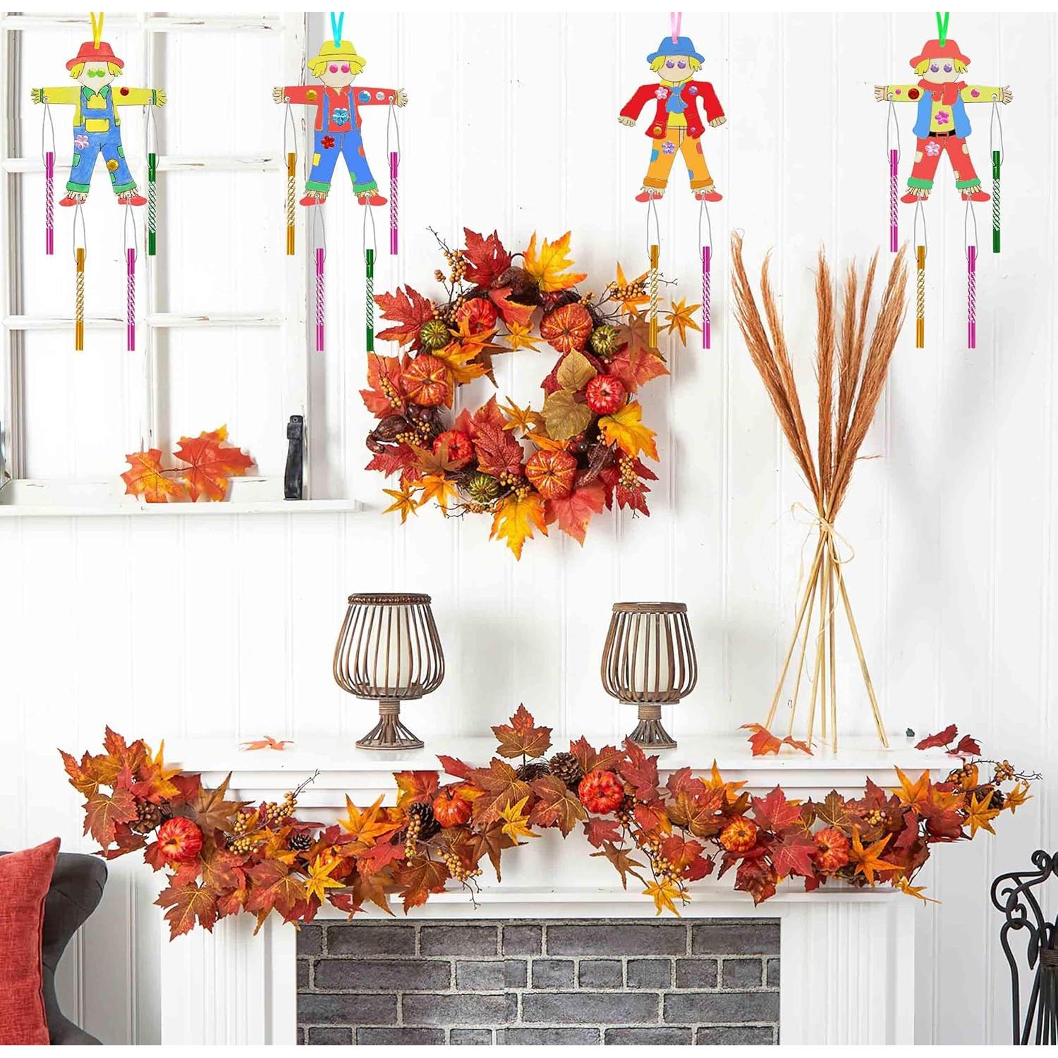 Kit de Campana de Viento Espantapájaros Regalo Boutique 12 Piezas