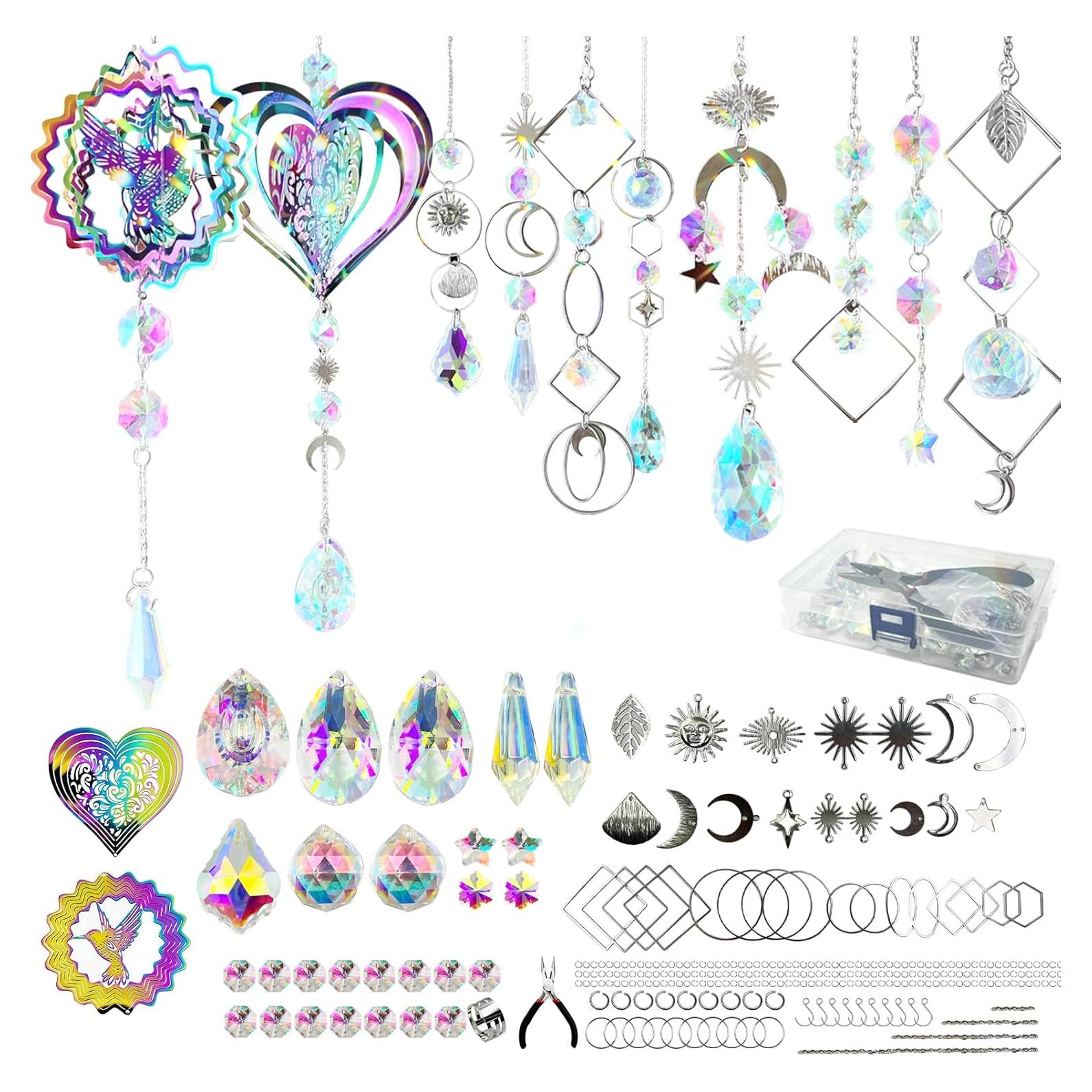 Kit DIY Atrapasol SNAIL GARDEN 202 Piezas con Molinetes 3D