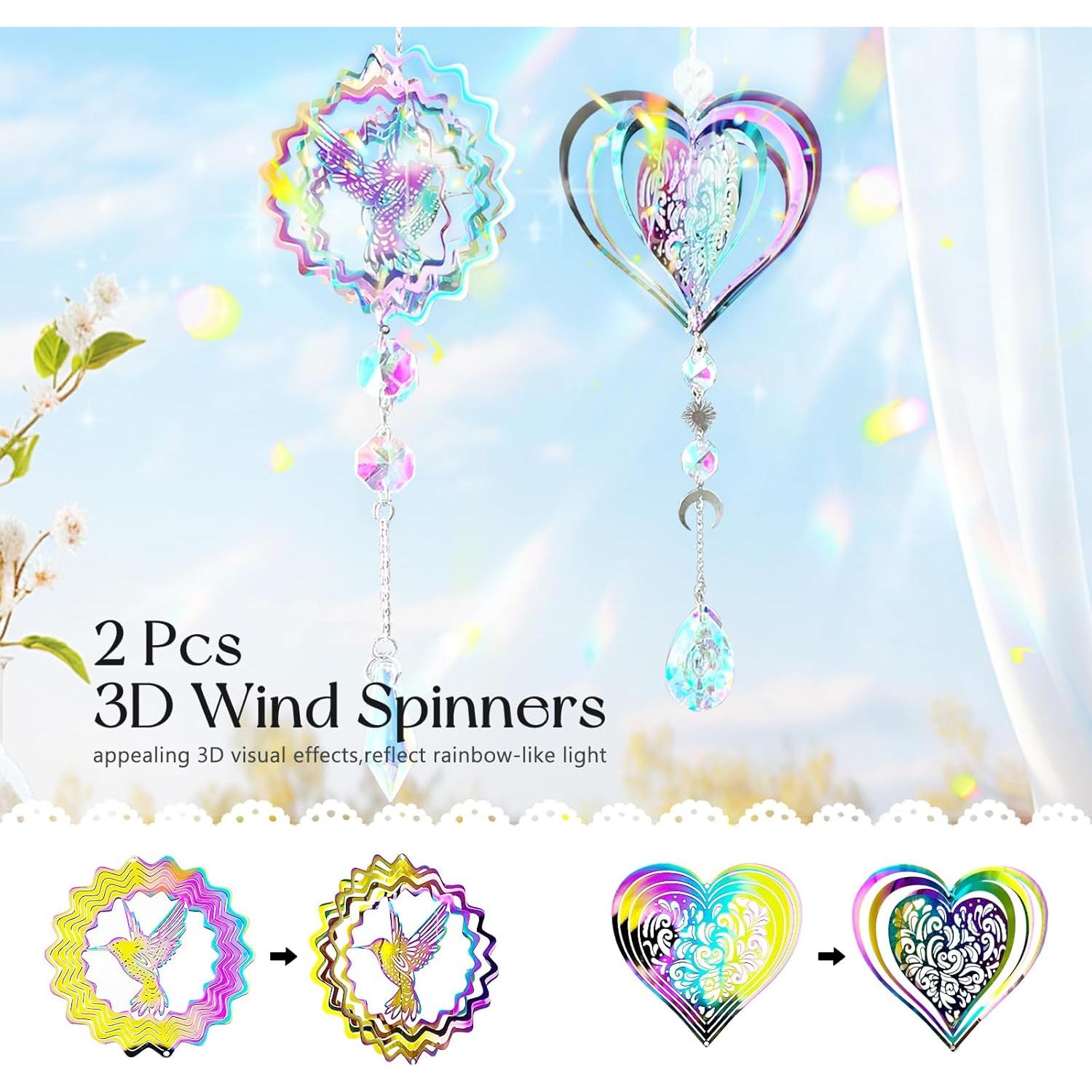 Kit DIY Atrapasol SNAIL GARDEN 202 Piezas con Molinetes 3D