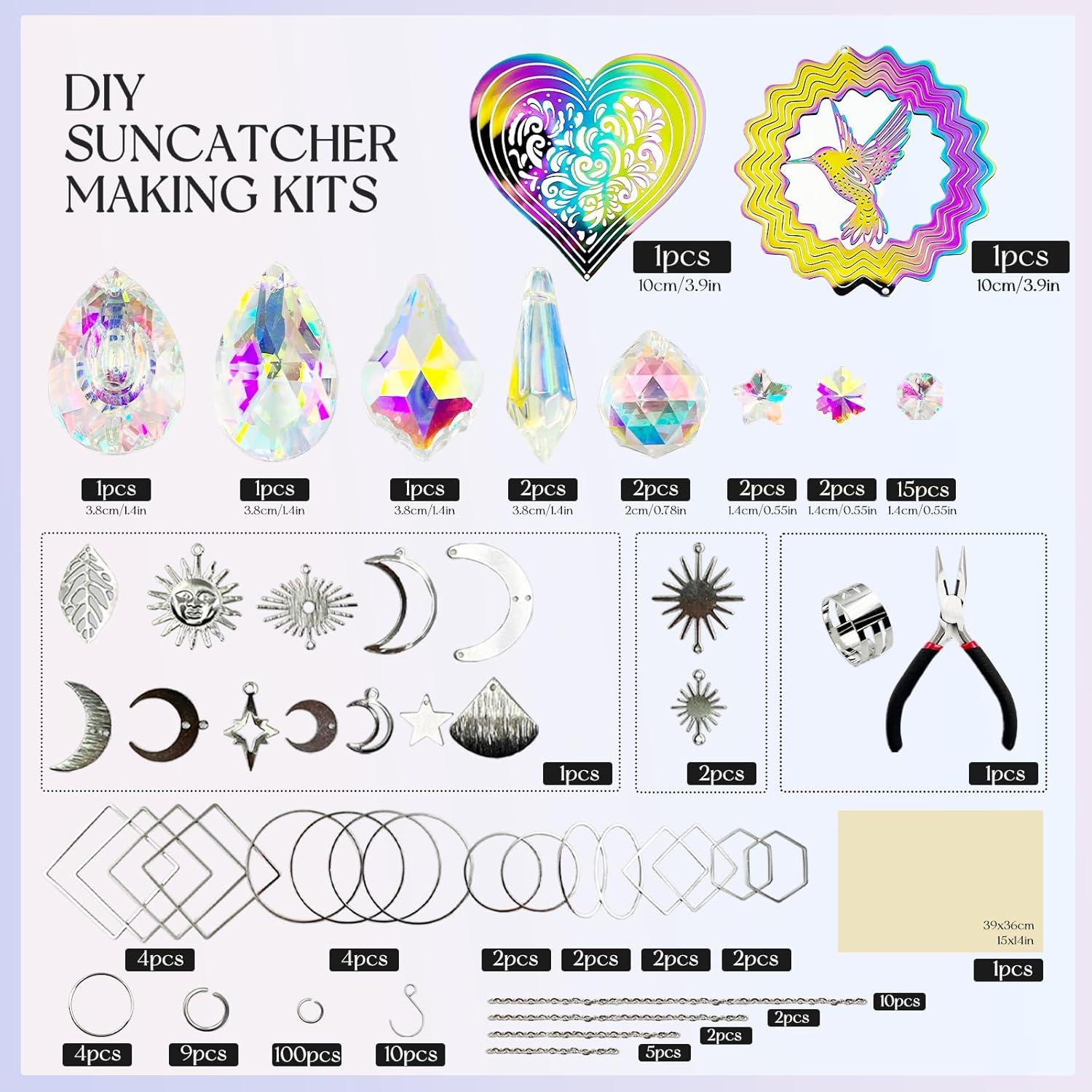 Kit DIY Atrapasol SNAIL GARDEN 202 Piezas con Molinetes 3D