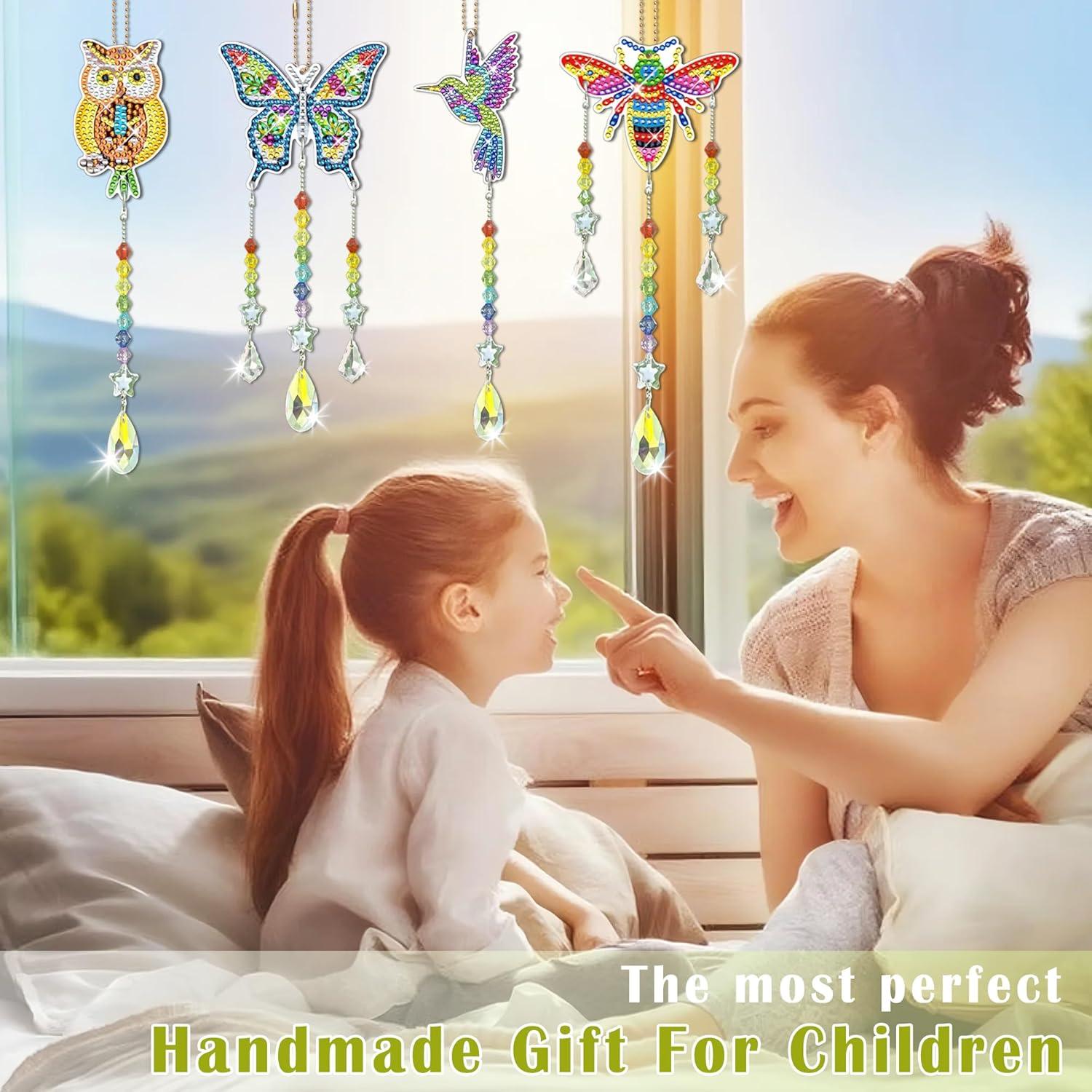 Kit de Pintura de Diamantes 5D HYXBXSS para Niños 6-12 Años