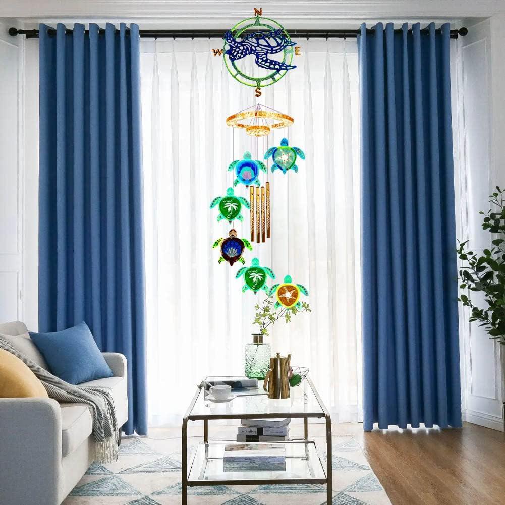 Kit de Moldes de Resina KABAKE para Campanas de Viento Tortuga Marina