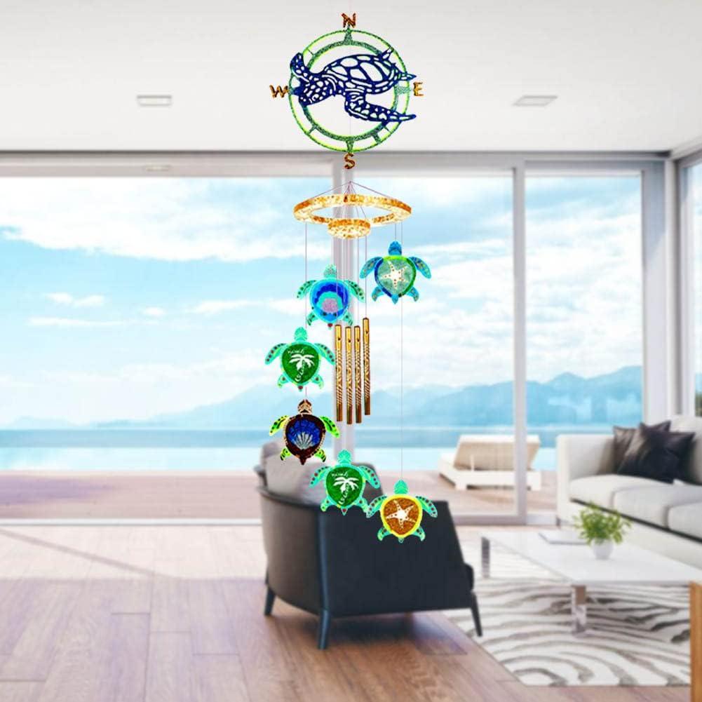 Kit de Moldes de Resina KABAKE para Campanas de Viento Tortuga Marina