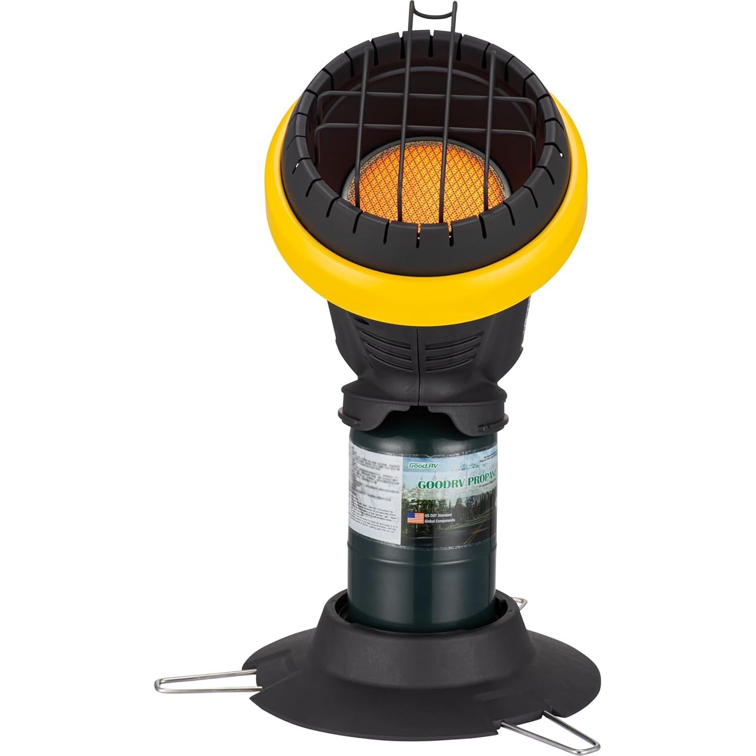 Calentador de Propano Portátil Comfort Gear 4000 BTU Seguro Interior