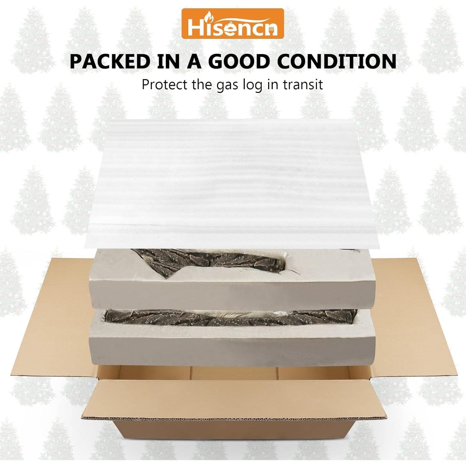 Juego de 10 Registros de Cerámica para Chimenea Hisencn