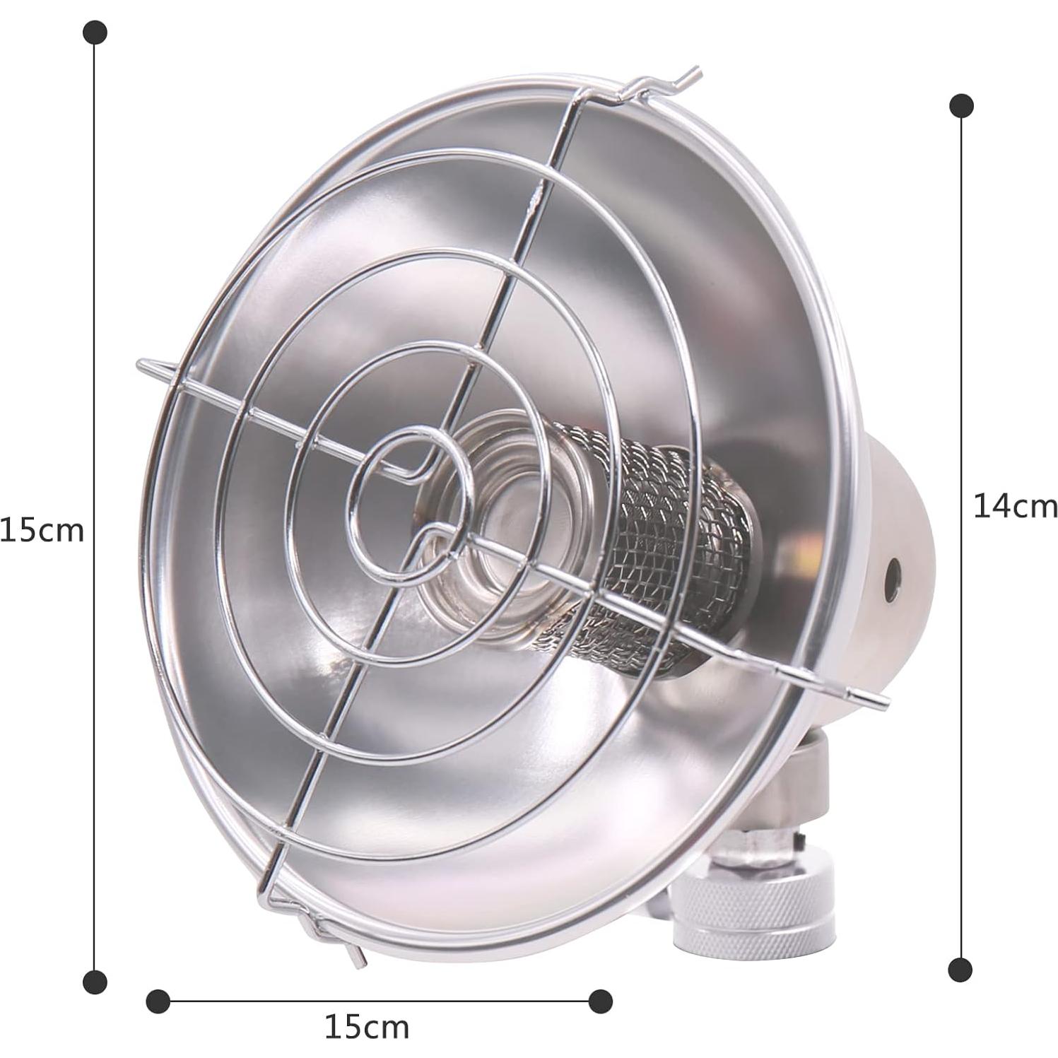 Calentador de Camping Portátil Lixada Gas Rápido 310g