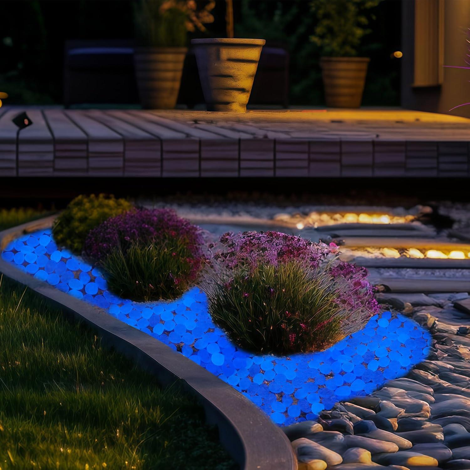 Rocas Brillantes en la Oscuridad Oun Nana 311 g Azul