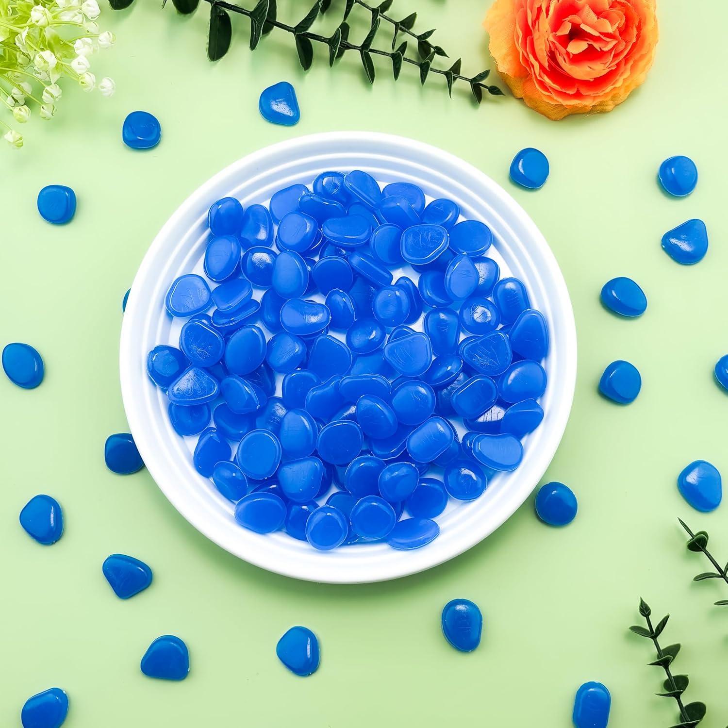 Rocas Brillantes en la Oscuridad Oun Nana 311 g Azul