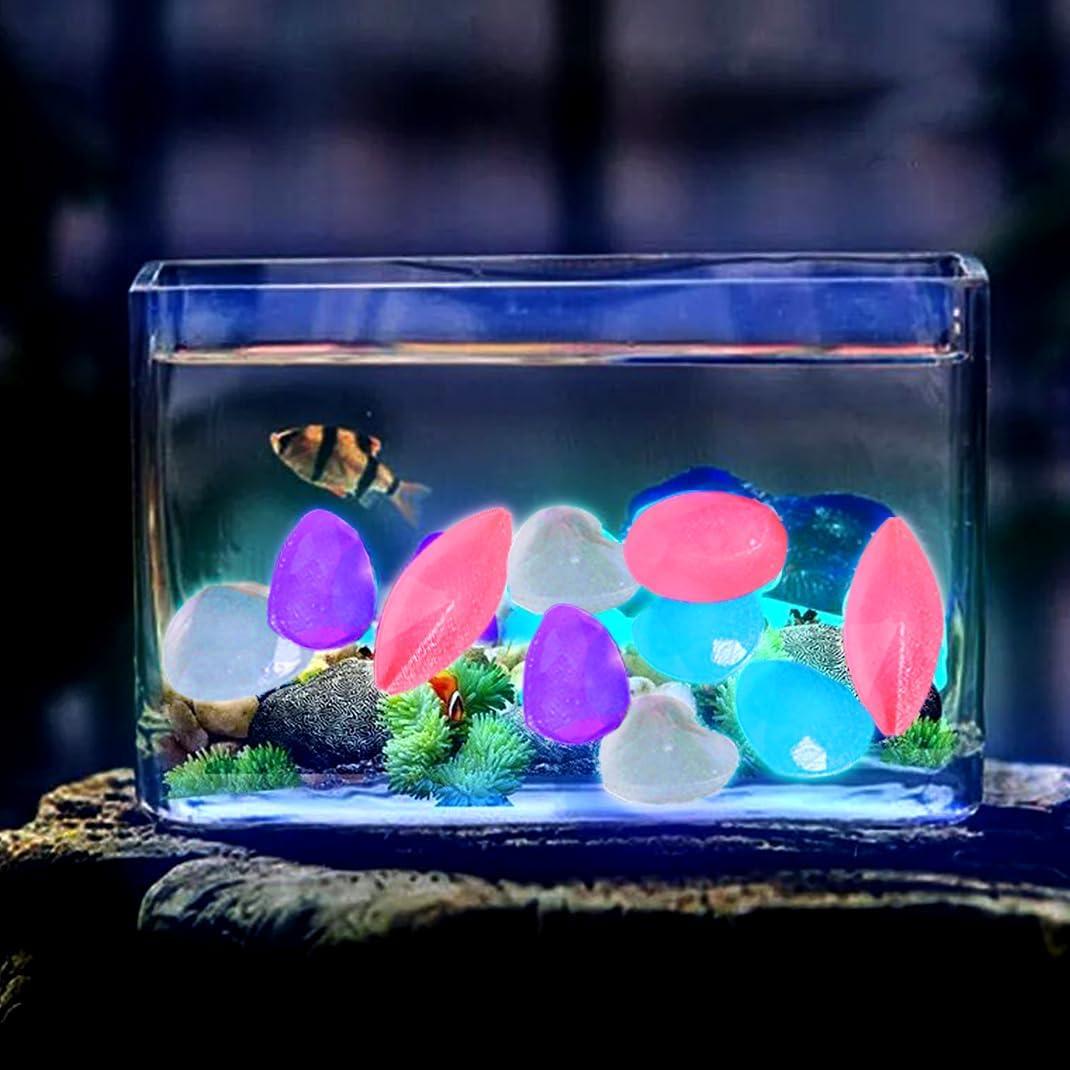 100 Rocas Brillantes en la Oscuridad DIYBravov 2x1x0.5cm