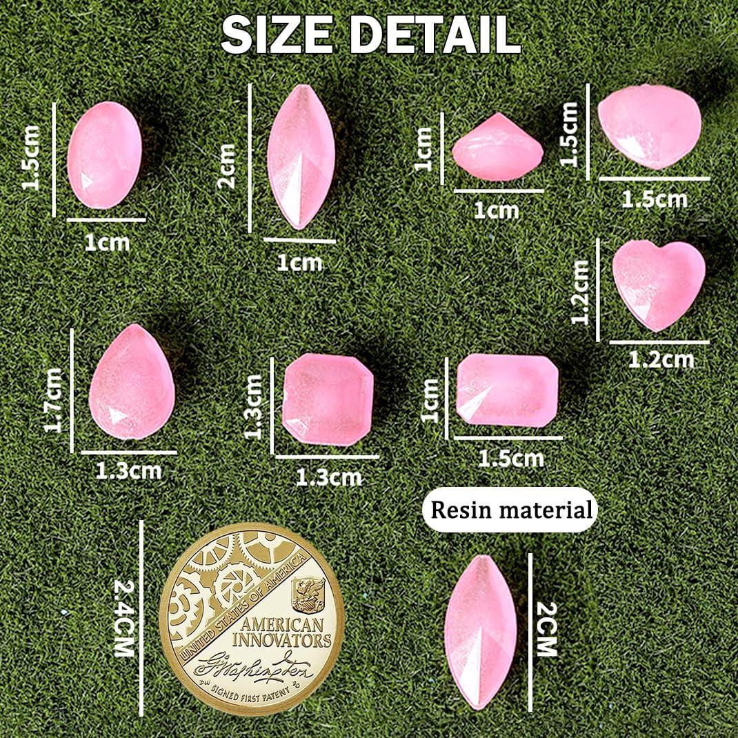 100 Rocas Brillantes en la Oscuridad DIYBravov 2x1x0.5cm