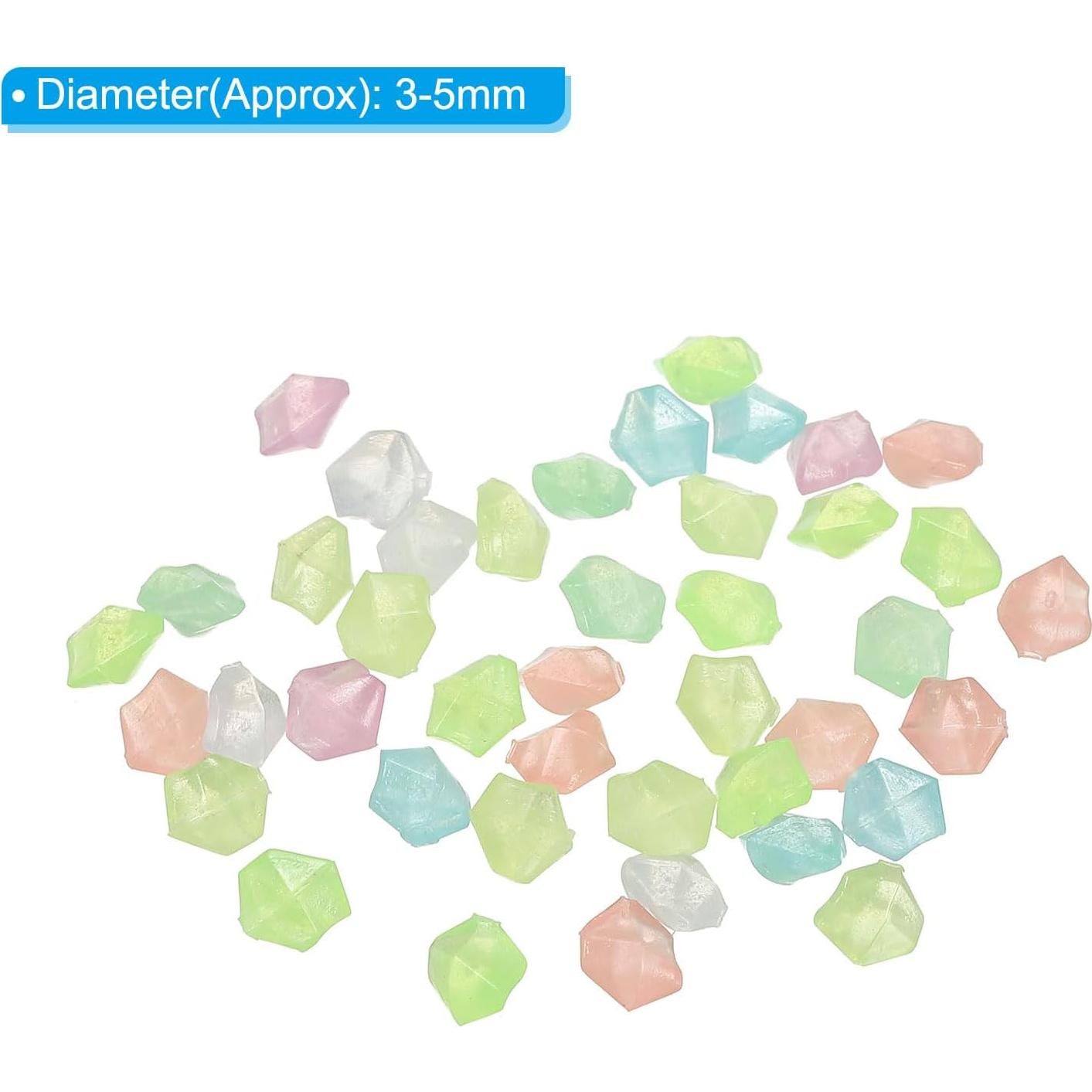 Rocas Brillantes Luminiscentes MECCANIXITY 10000pcs 3-5mm