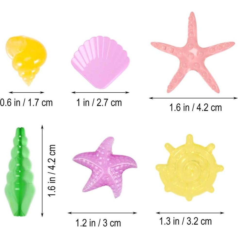 Rocas Brillantes para Acuario ATZ TECH - 70 Piezas Ecológicas
