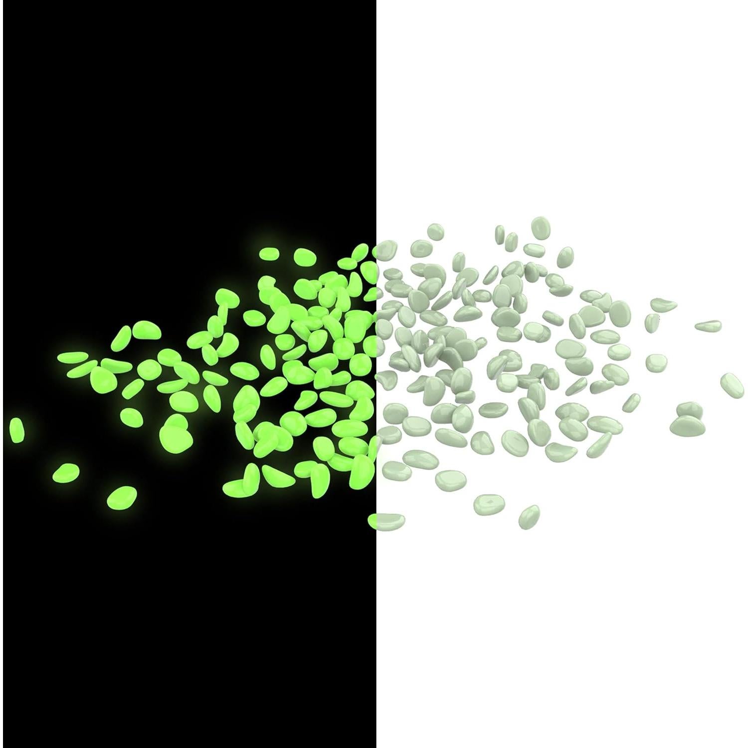 Piedras de Jardín Brillantes en la Oscuridad Pure Garden 200 Unidades