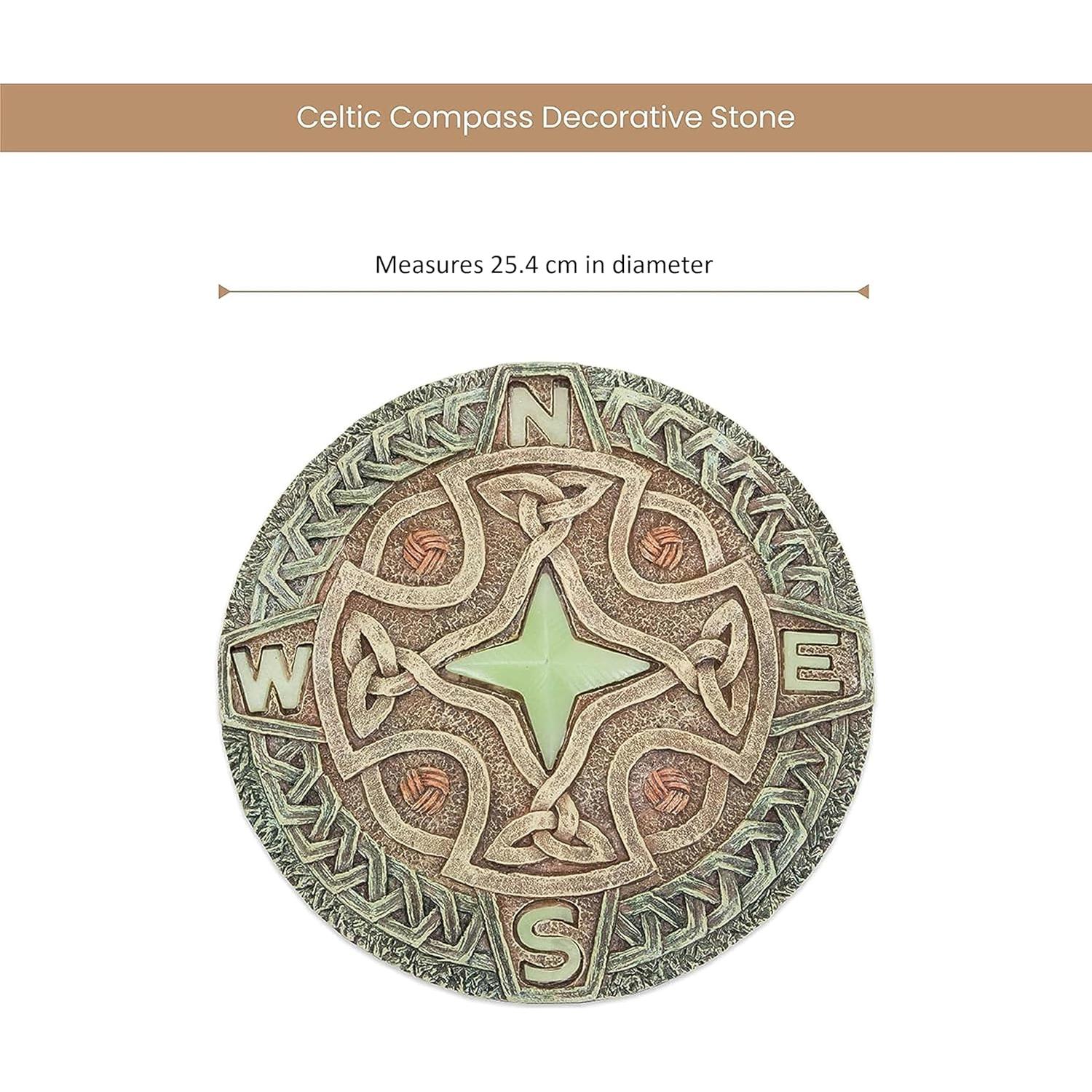 Piedra Decorativa Celta Brillante en la Oscuridad 25.5 cm - Bits y Piezas