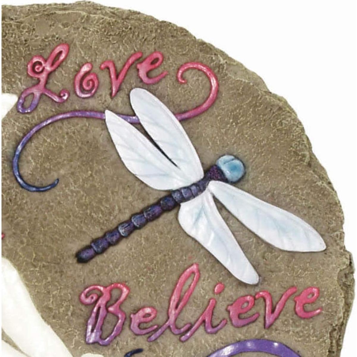 Piedra Decorativa de Jardín Spoontiques Libélulas 24.4 cm