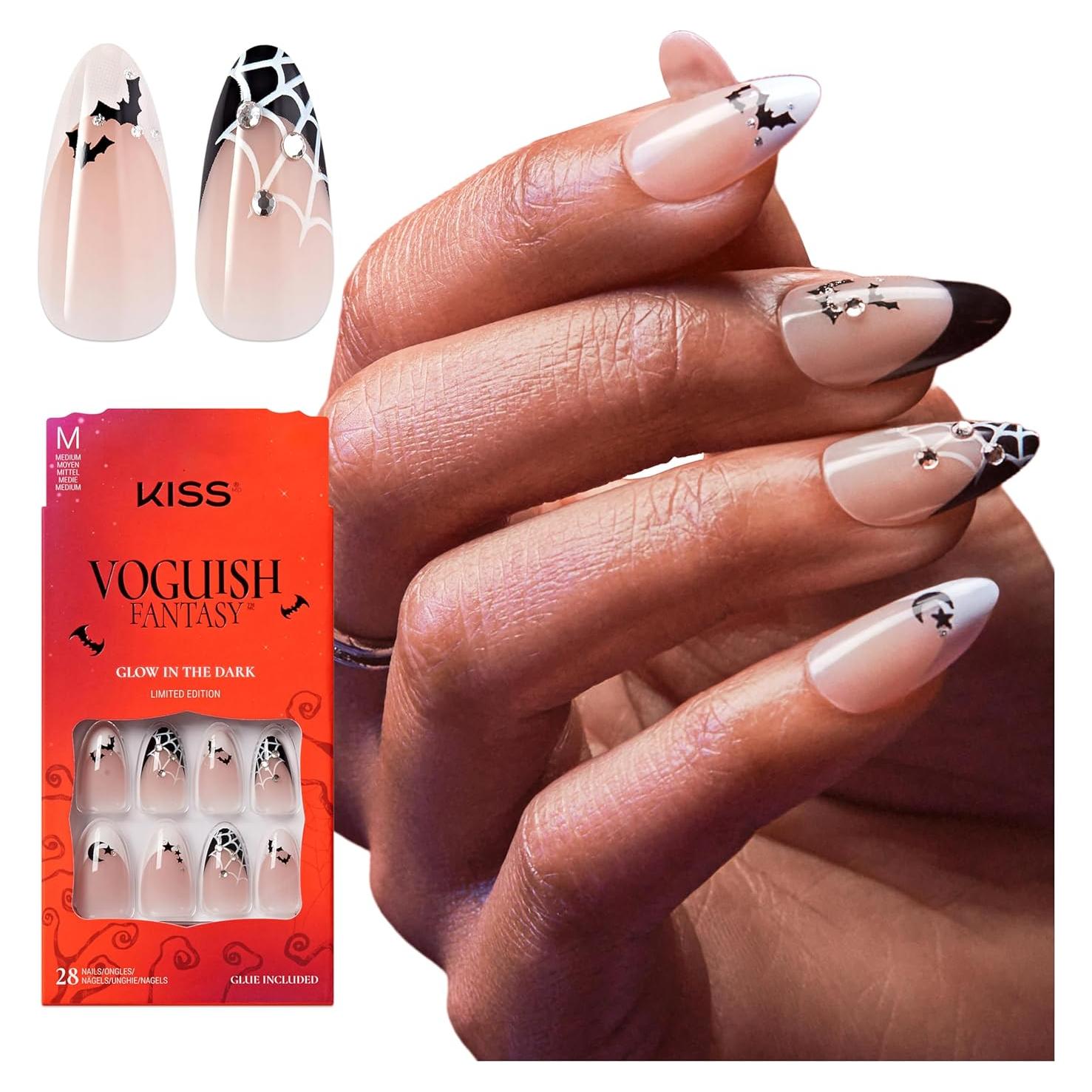 Uñas Postizas KISS Voguish Fantasy Halloween 'Witch Out' 28 Uñas