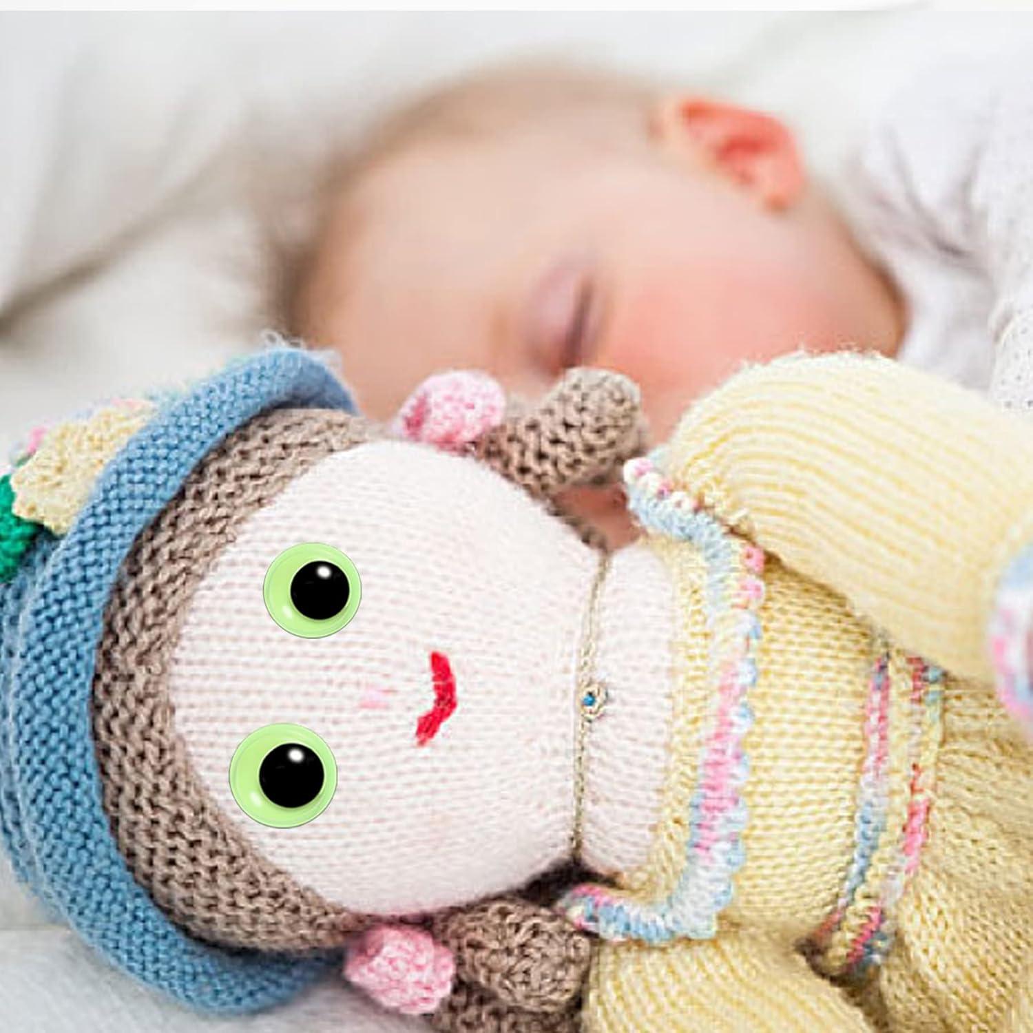 Ojos Googly Autoadhesivos UPINS 300 Pcs Brillan en la Oscuridad