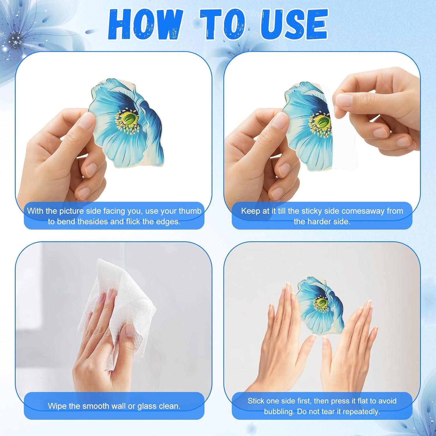 Calcomanías de Pared Brillantes Youcoscos - Mariposas Luminiscentes