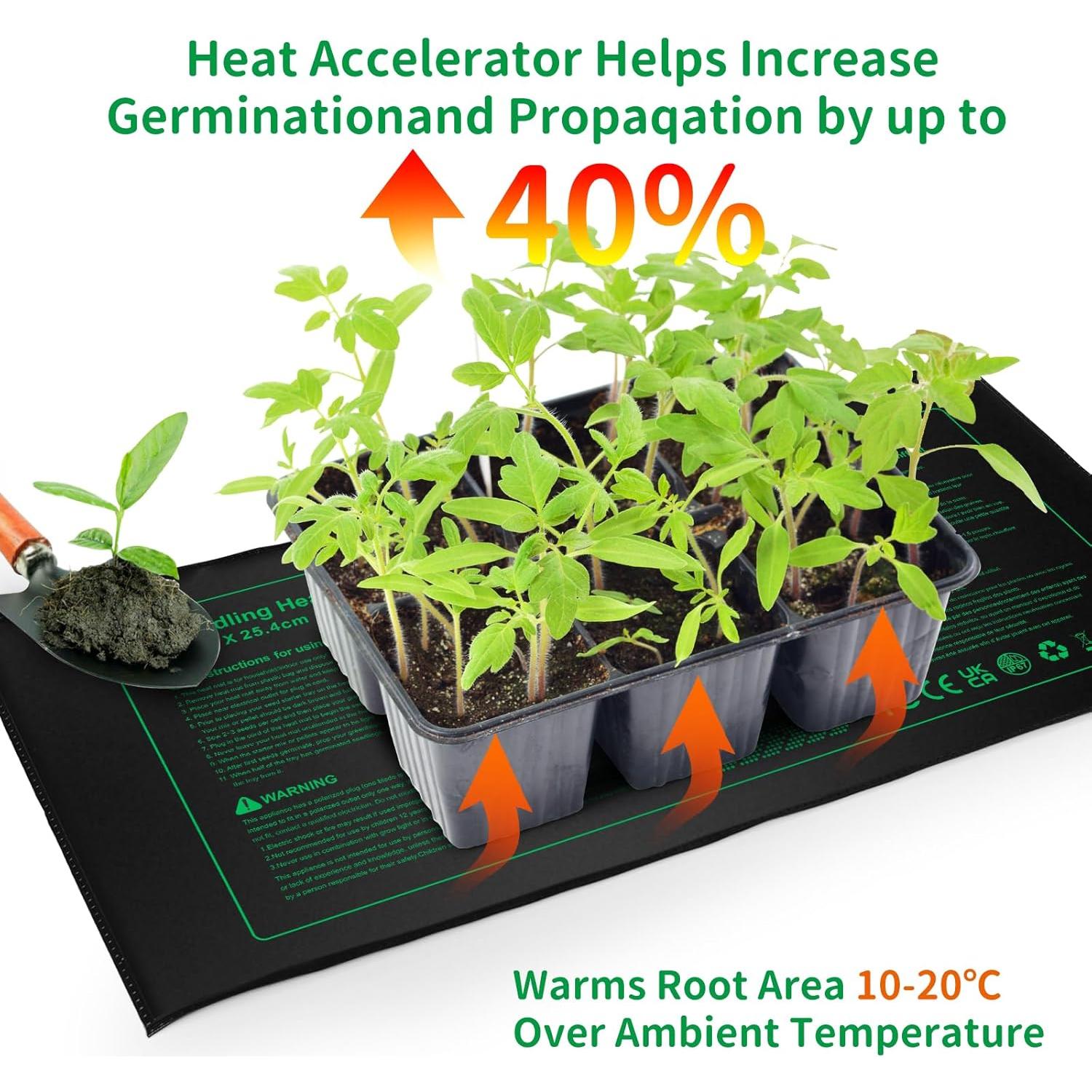 Manta Térmica para Plántulas NAMOTEK 52.7x25.4cm Impermeable