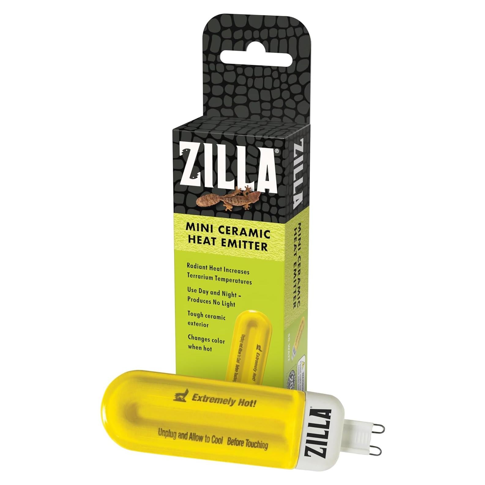 Emisor de Calor Cerámico Zilla 50W para Terrarios