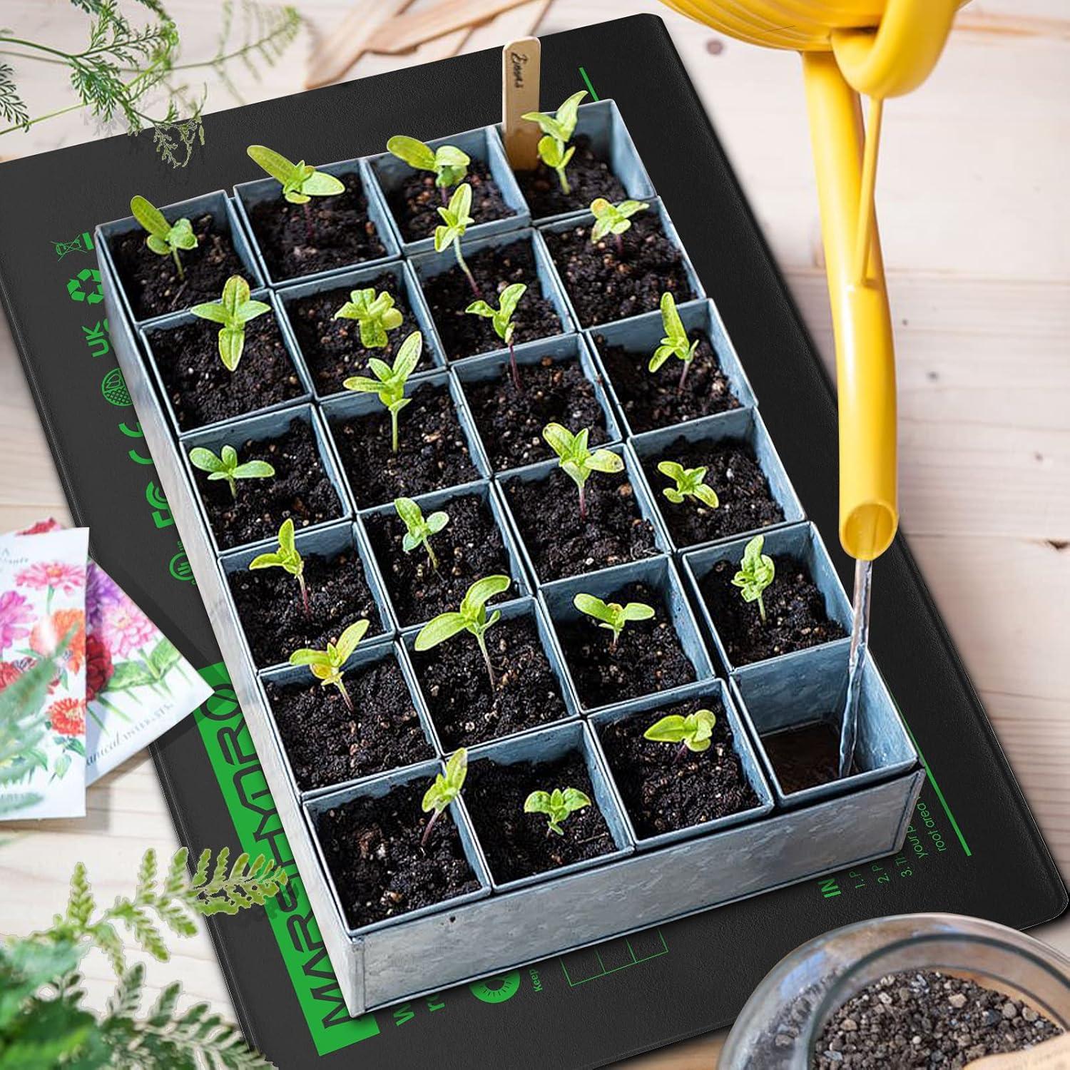 Alfombrilla Térmica MARS HYDRO 10x20.75" con Termostato