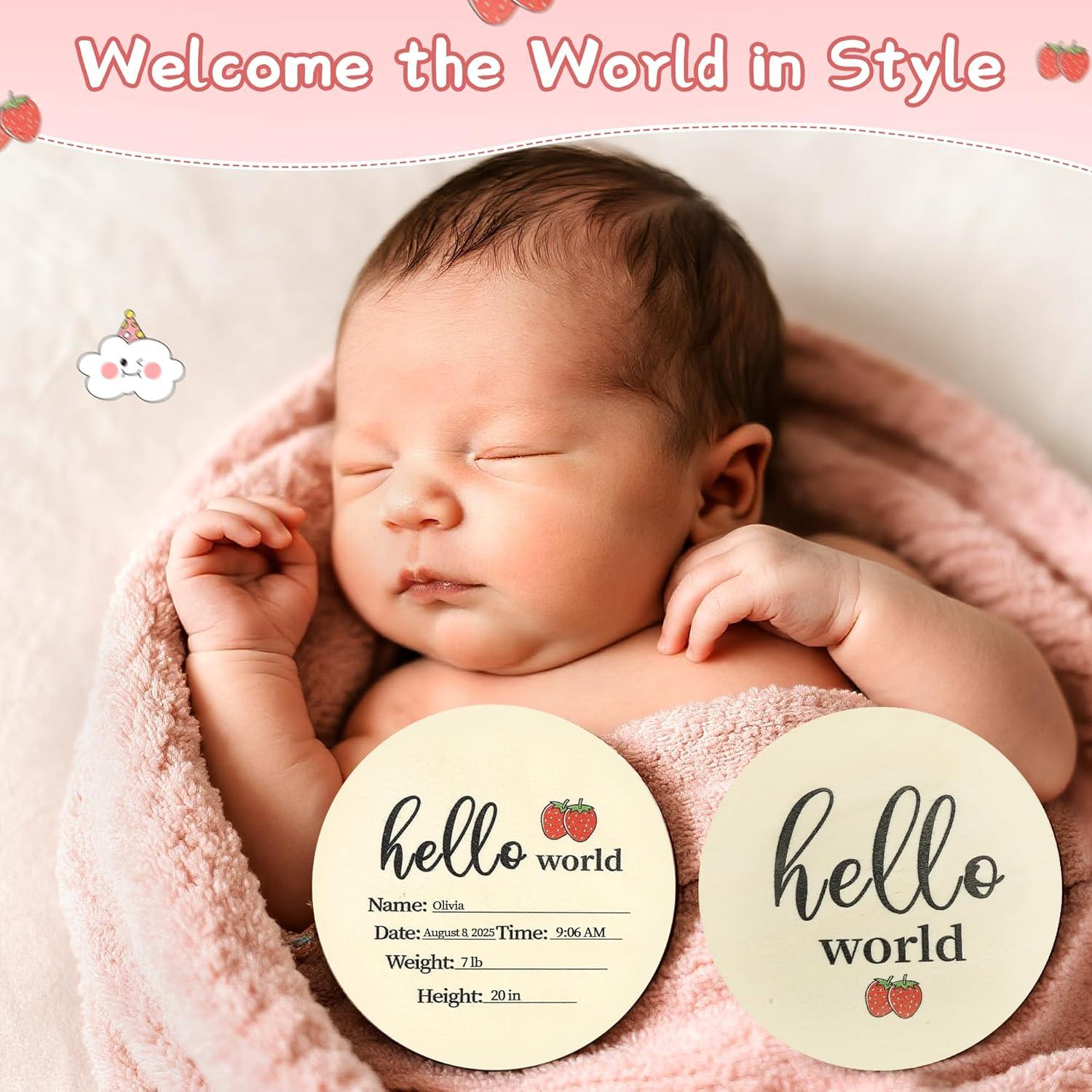 Juego de Discos de Hitos Mensuales EccoDen - 12 Tarjetas y Cartel