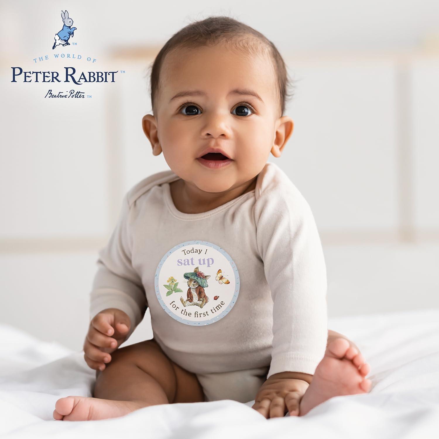 Pegatinas de Hitos para Bebés Peter Rabbit - 24 Unidades