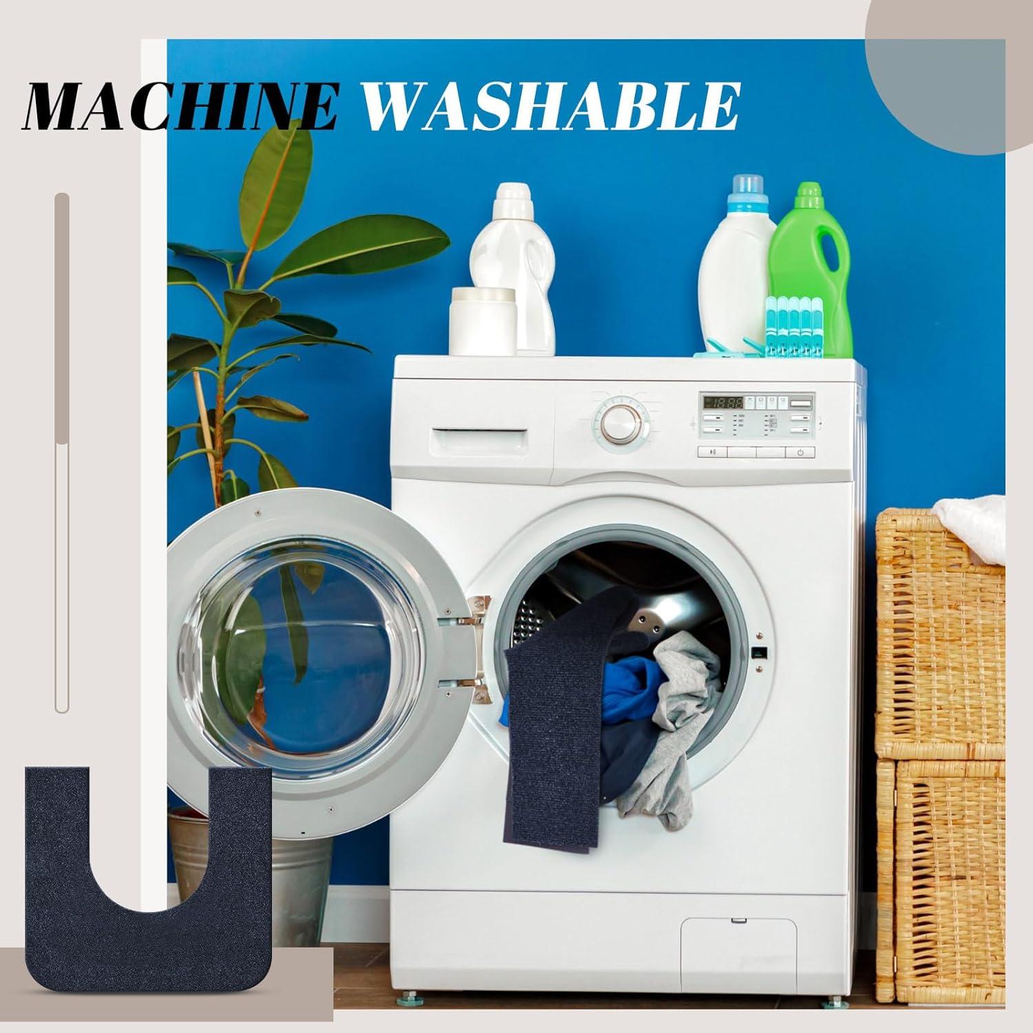 Paquete de 12 alfombrillas de entrenamiento para inodoro gris