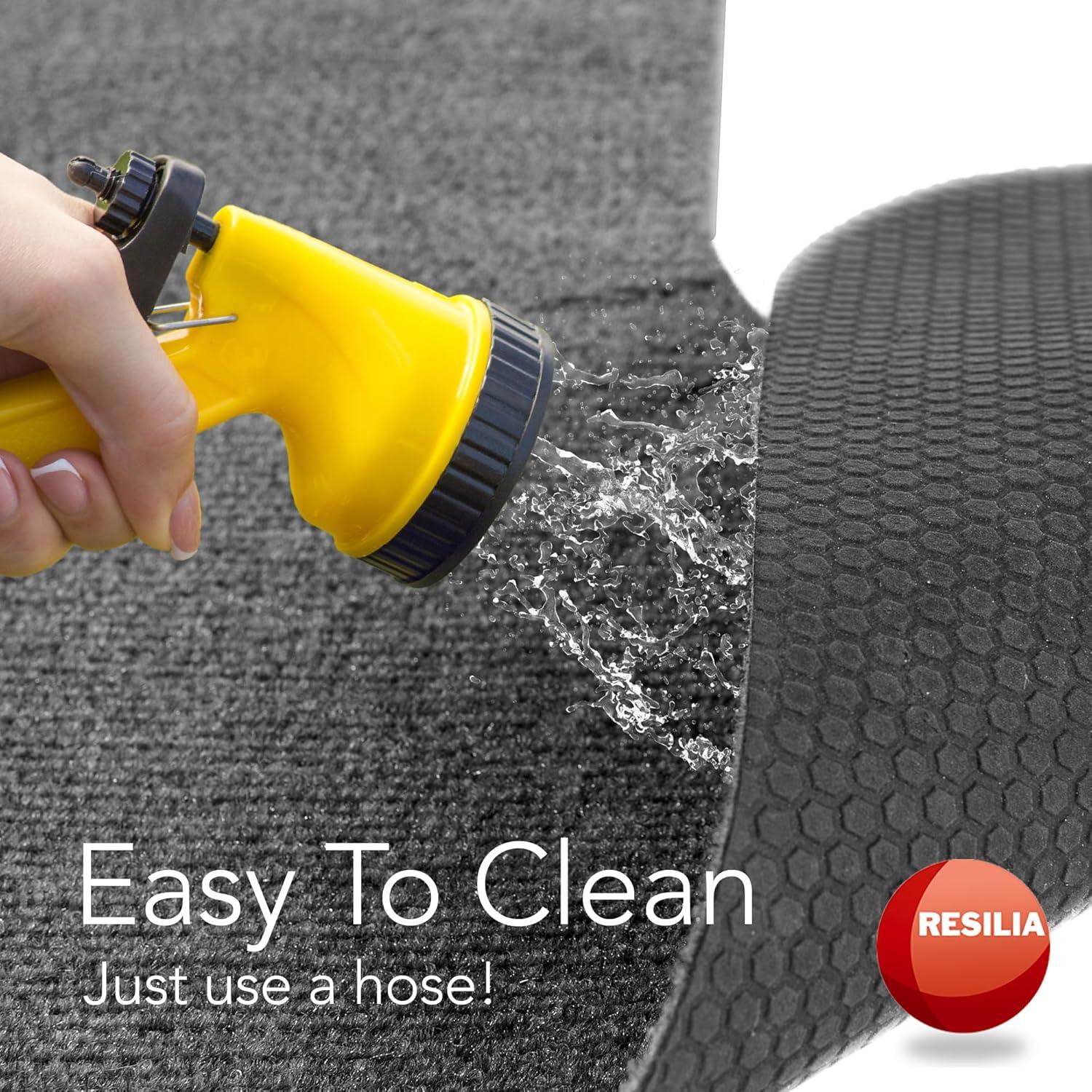 Alfombrillas de Entrenamiento para Orinal RESILIA - Paquete de 2, Superabsorbentes, Antideslizantes, Carbón