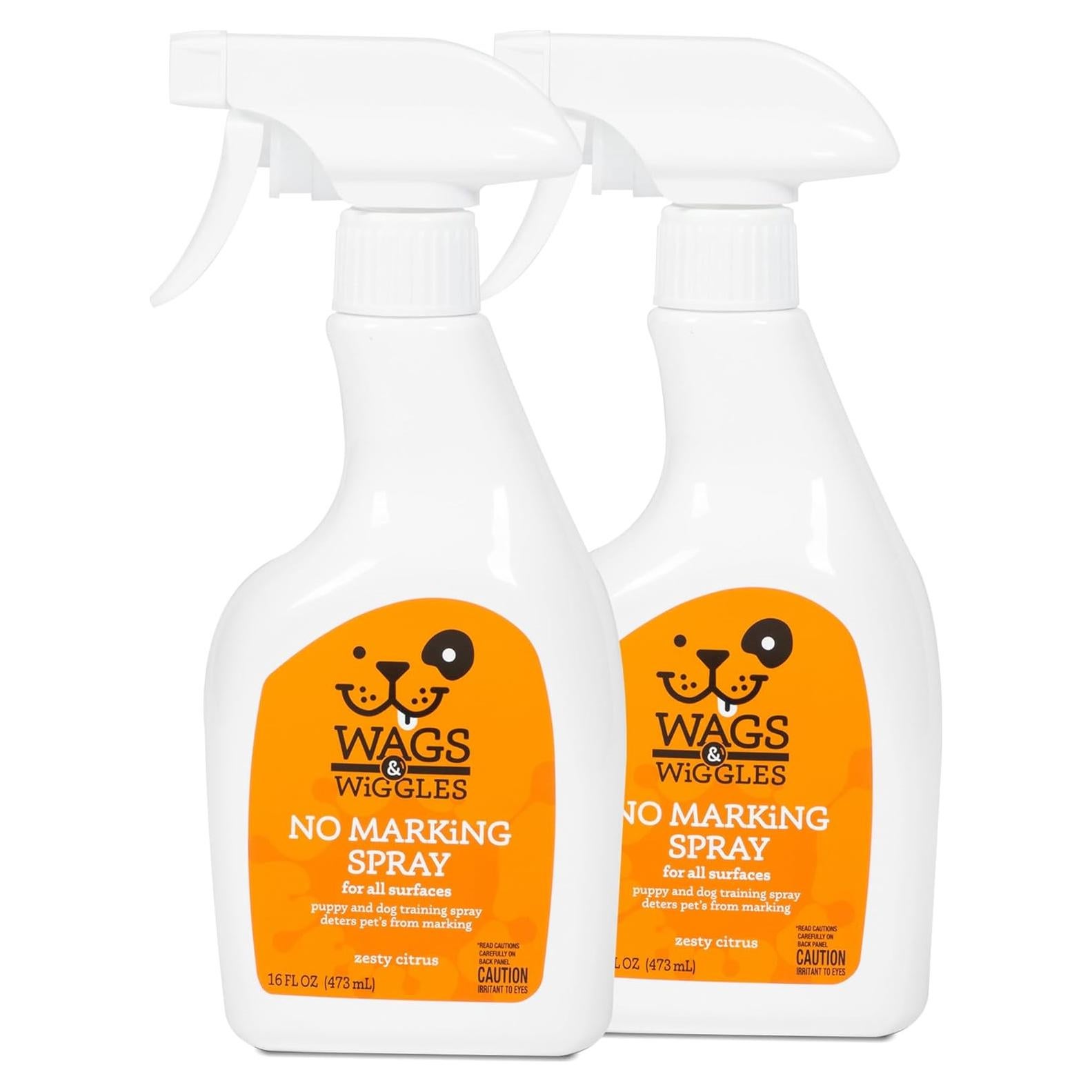 Spray Antimarcado para Perros Wags & Wiggles 473 ml - 2 Paquete