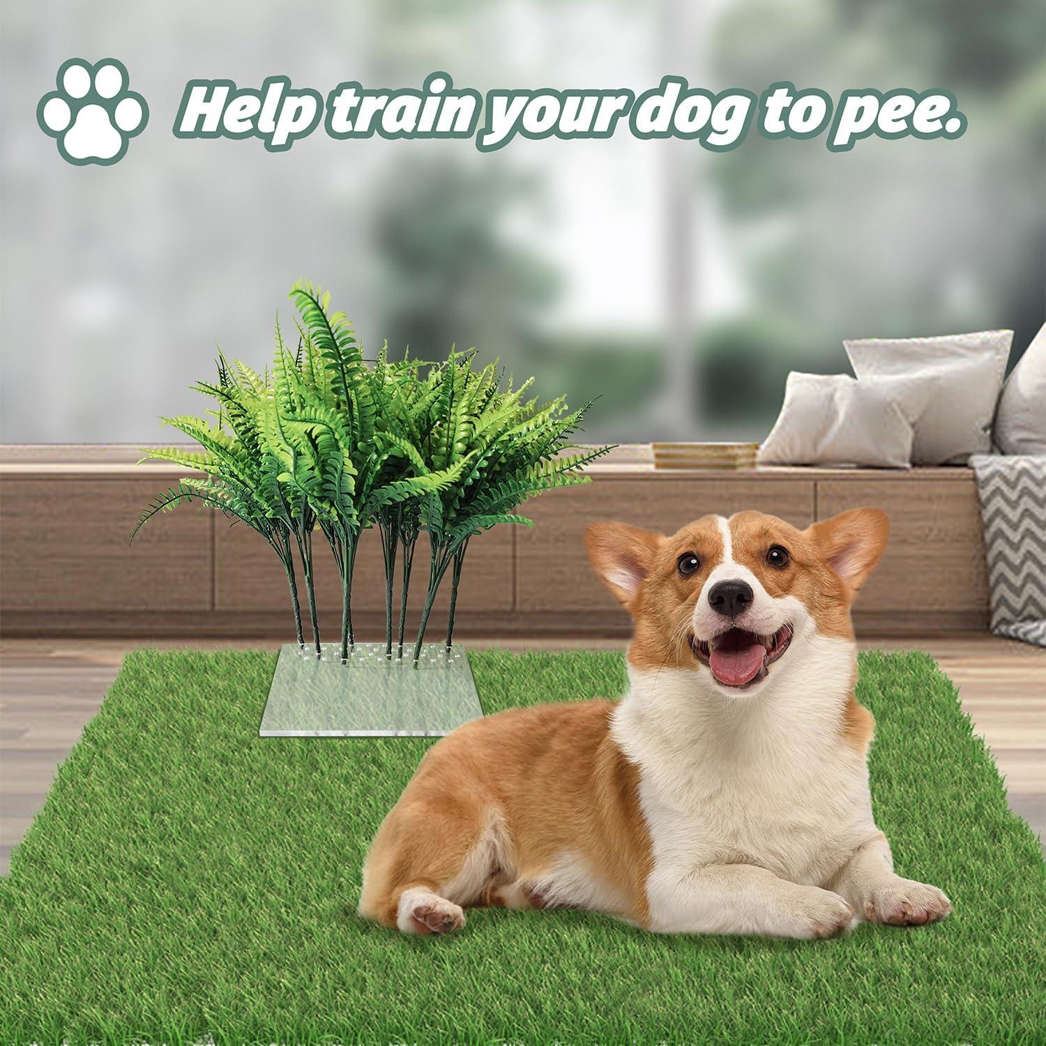 8 Piezas de Césped Falso para Entrenamiento de Perros Sysmashing