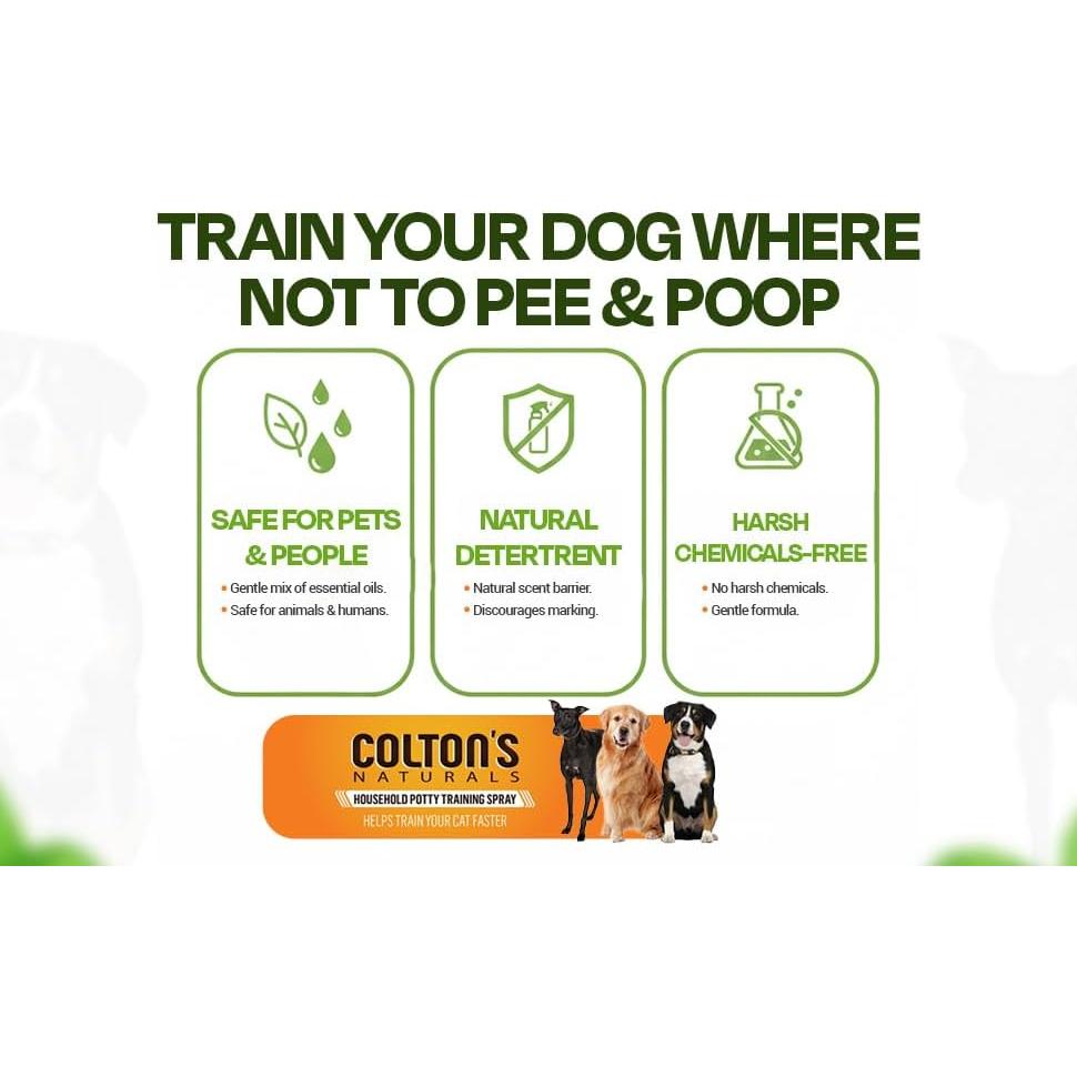 Spray Entrenamiento Natural para Perros Colton's 473ml