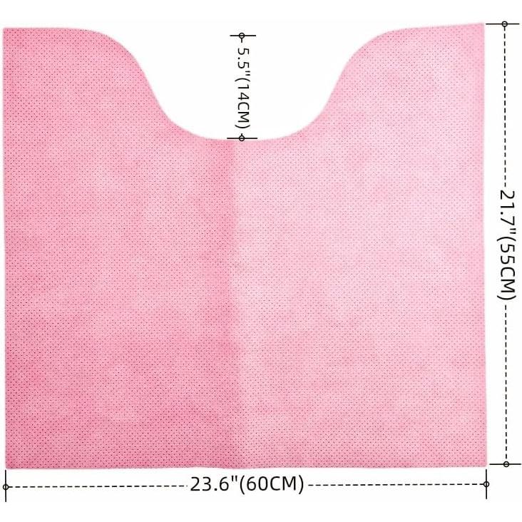 Alfombrillas Desechables SYMHHA Rosa Antideslizantes 61x56cm