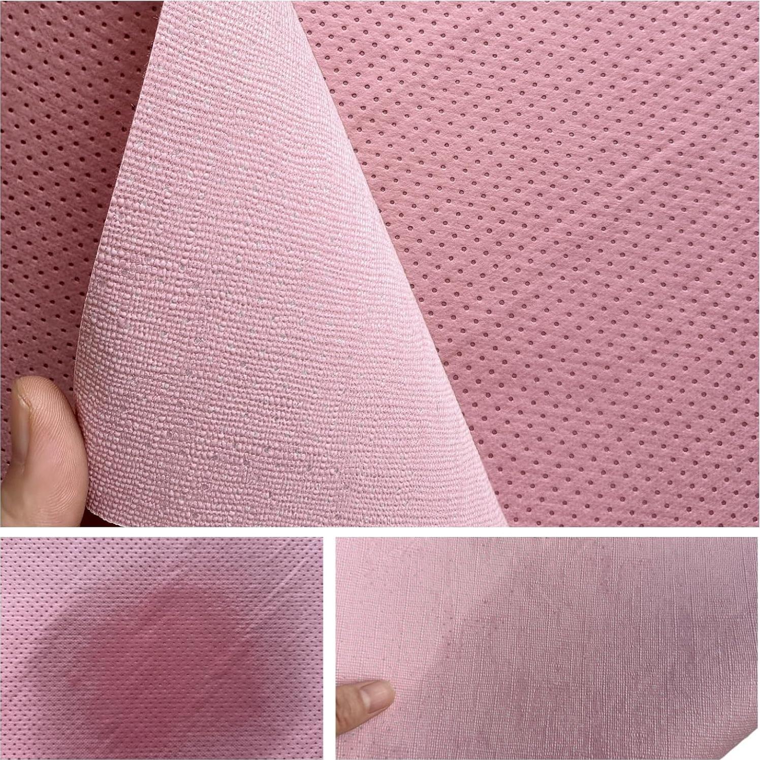 Alfombrillas Desechables SYMHHA Rosa Antideslizantes 61x56cm