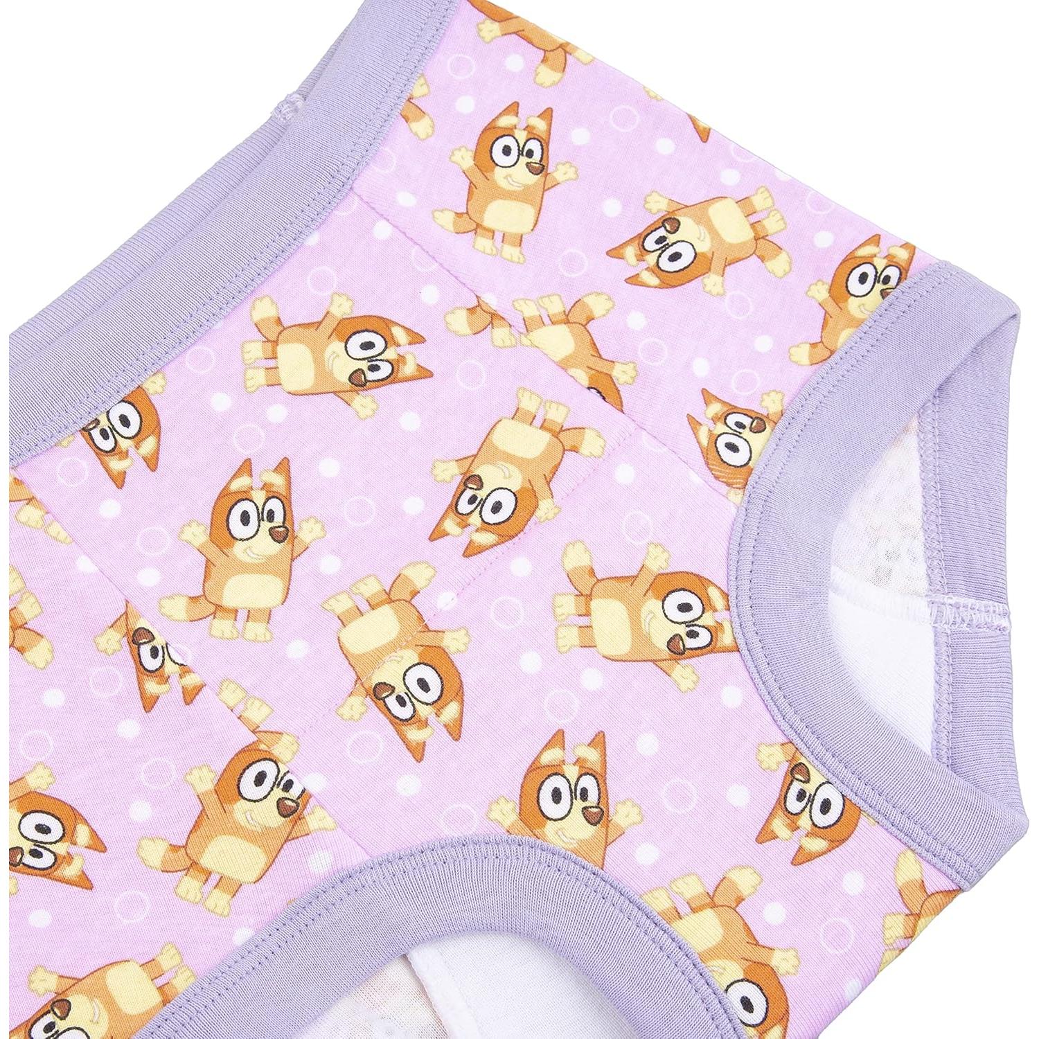 Pantalones de Entrenamiento para el Baño Bluey - Paquete de 7, Tallas 18M a 4T