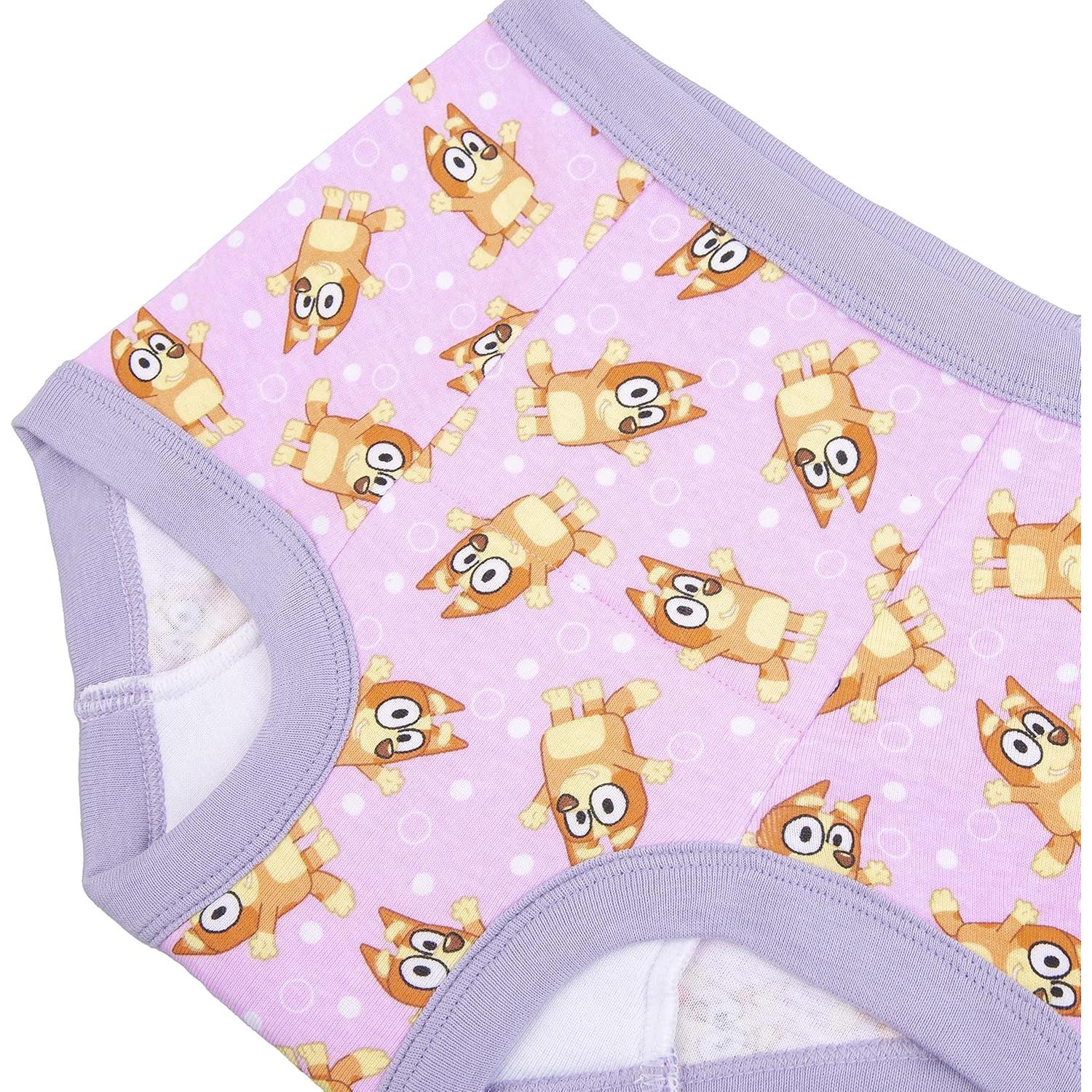 Pantalones de Entrenamiento para el Baño Bluey - Paquete de 7, Tallas 18M a 4T