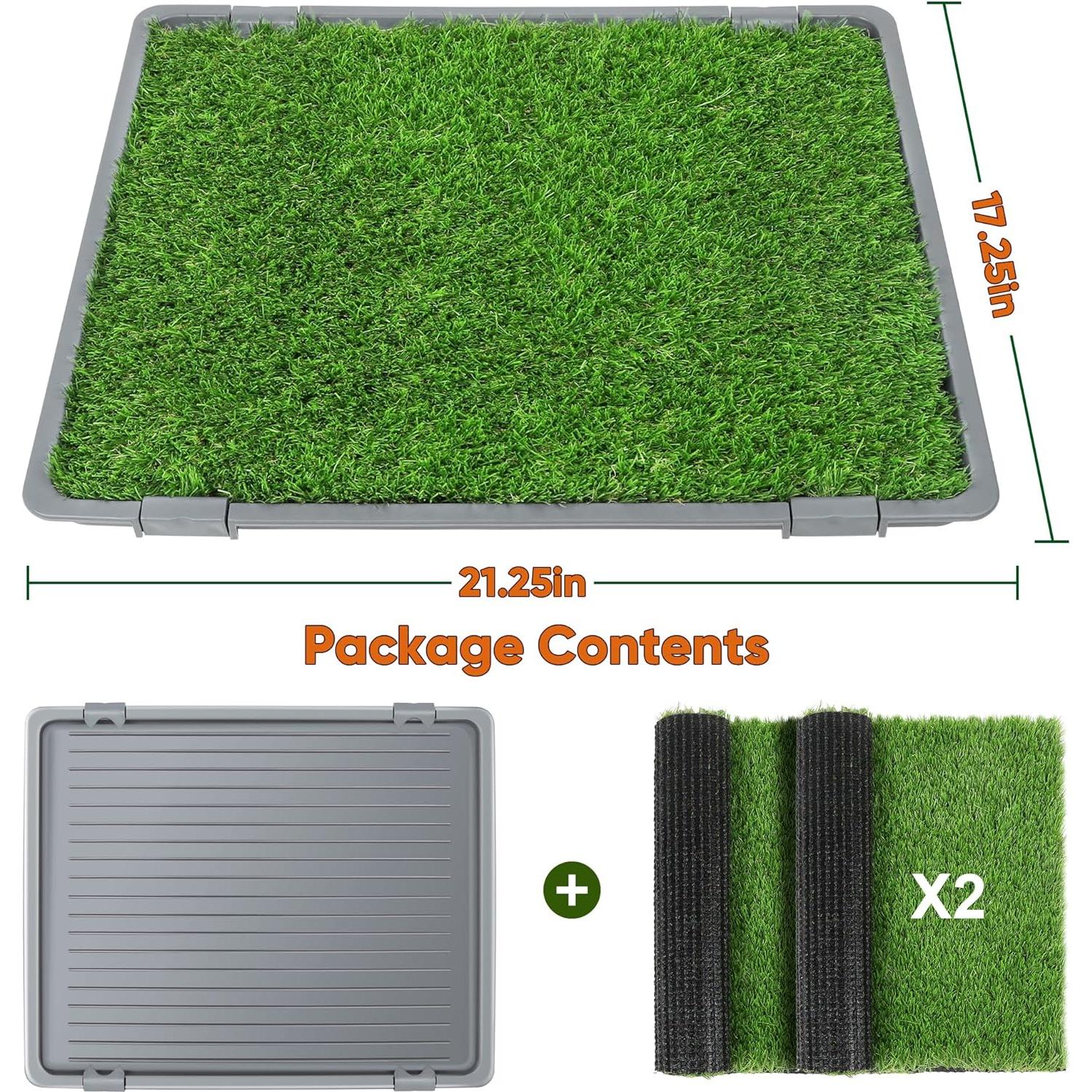 Alfombra de Césped Artificial UUpet 55.88x45.72cm 2 Almohadillas