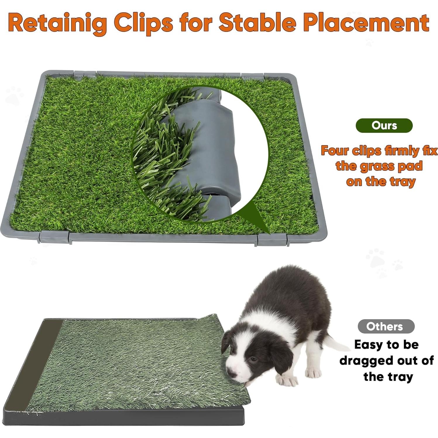 Alfombra de Césped Artificial UUpet 55.88x45.72cm 2 Almohadillas