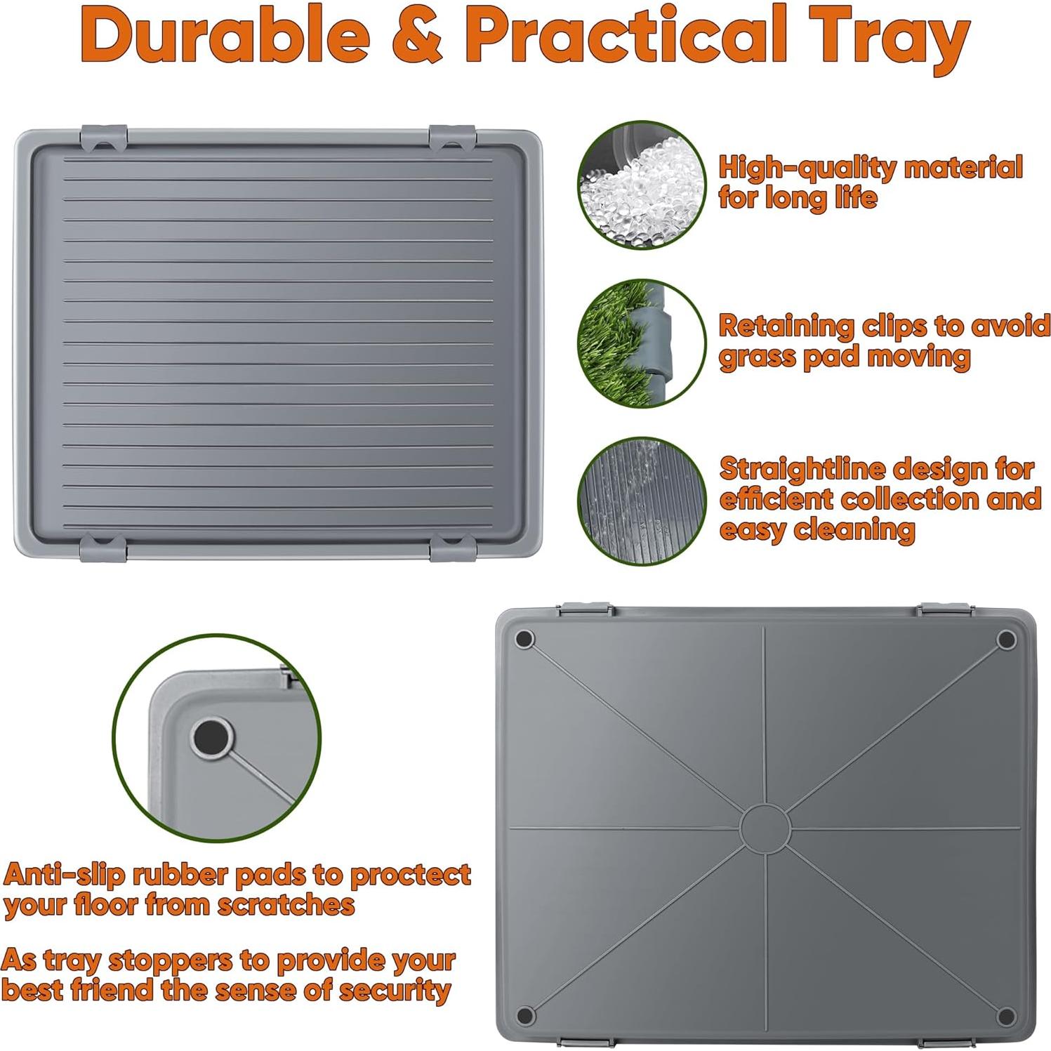 Alfombra de Césped Artificial UUpet 55.88x45.72cm 2 Almohadillas