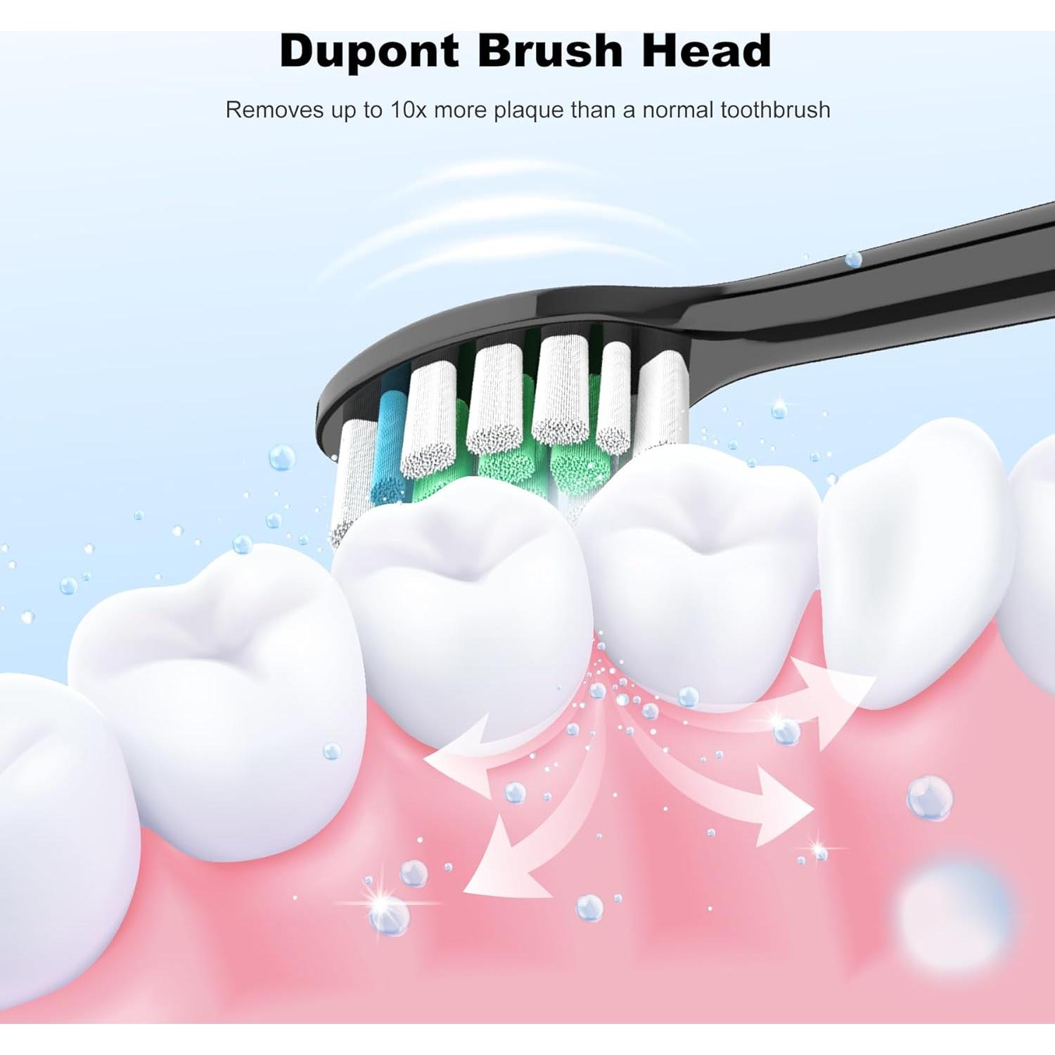 Cepillo de dientes eléctrico Achamree SN-P1 recargable USB