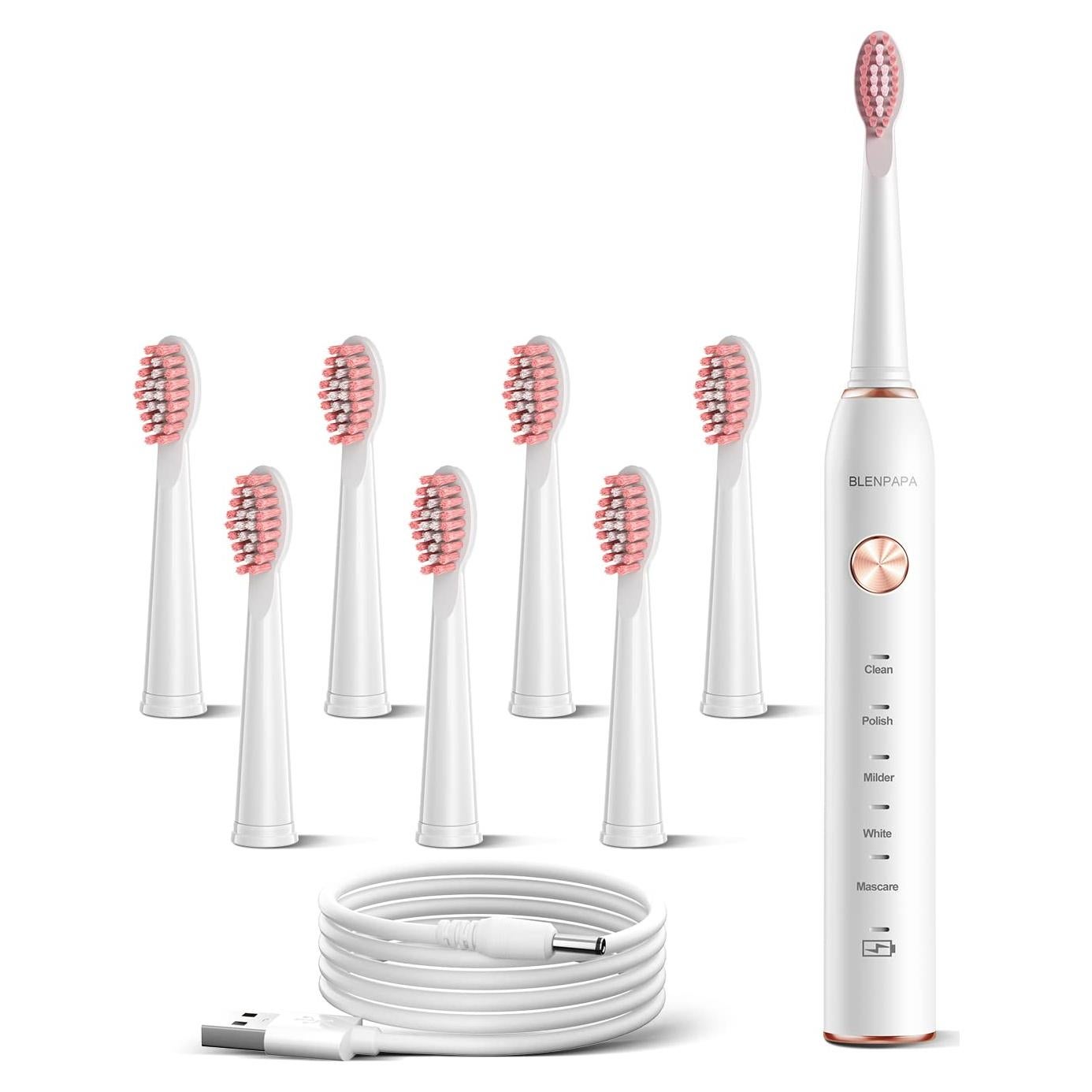 Cepillo de Dientes Eléctrico Sonic Blenpapa XM-801 38000 VPM