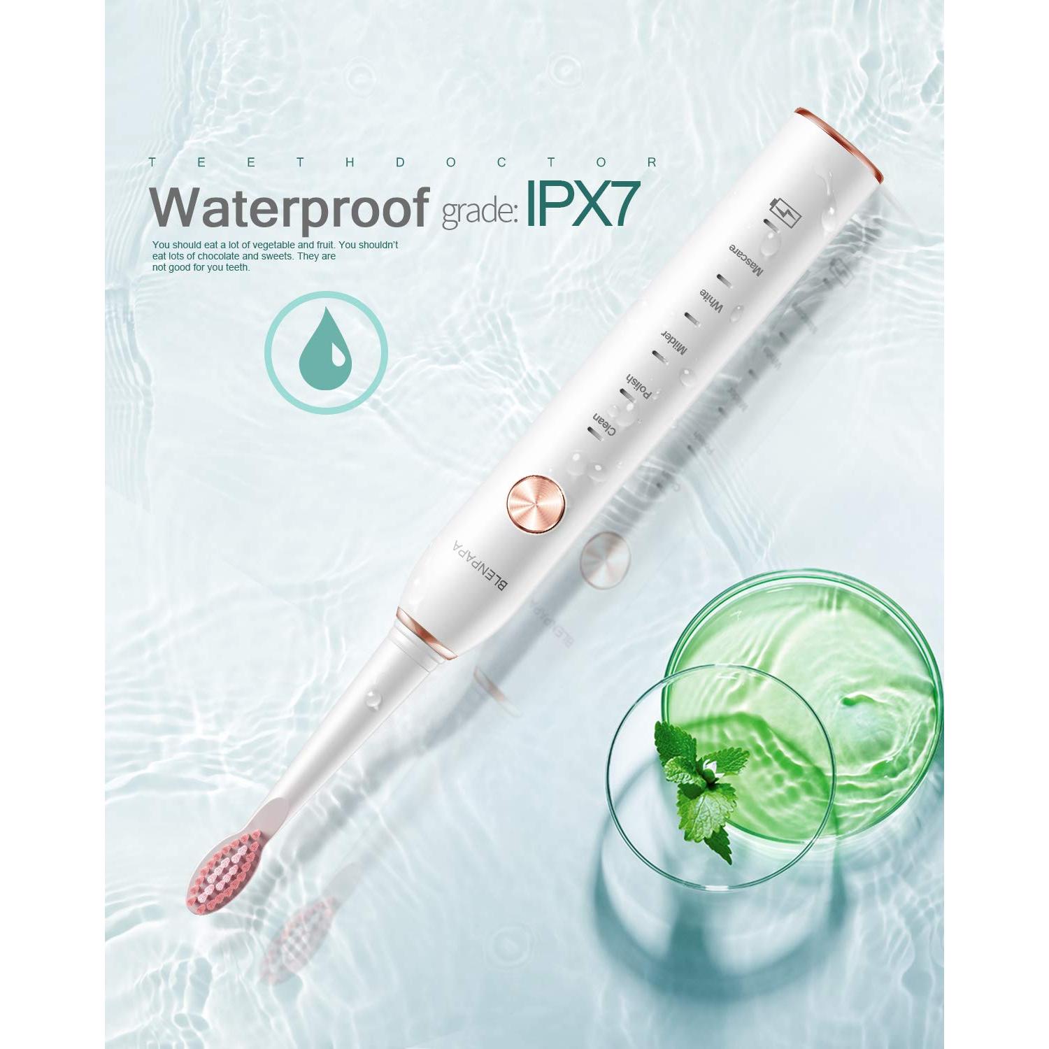 Cepillo de Dientes Eléctrico Sonic Blenpapa XM-801 38000 VPM