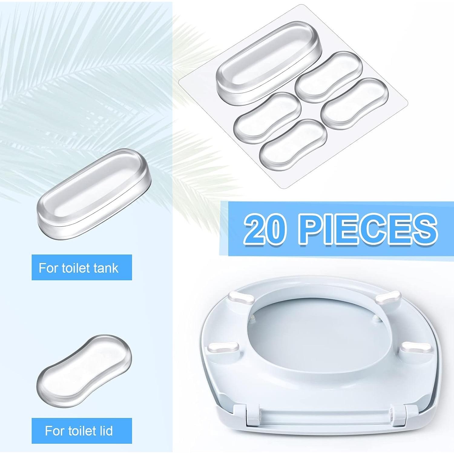 Kit de Bumpers para Asiento de Inodoro Outus 20 Piezas