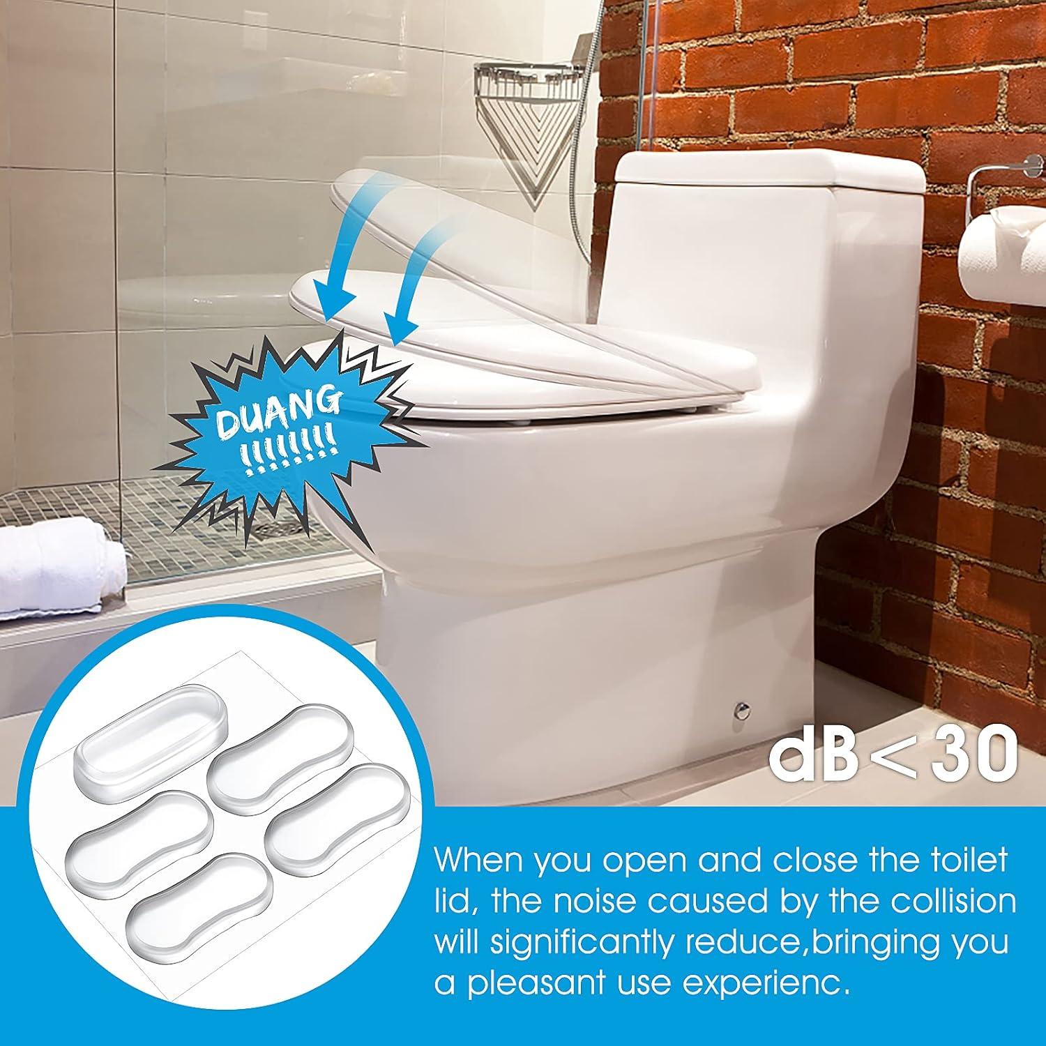 20 Amortiguadores Universales para Asiento de Inodoro Abeillo