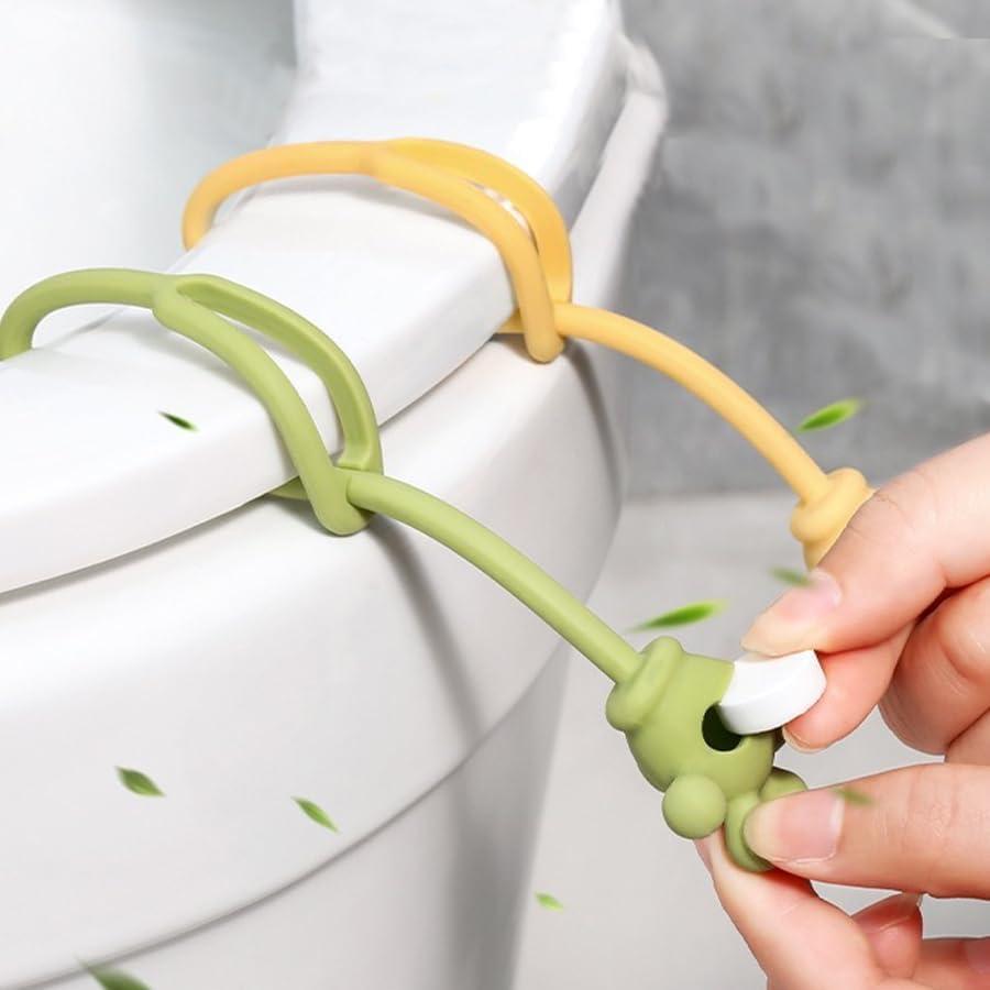 Mango de Silicona para Inodoro ARFUKA con Tabletas Ambientadoras