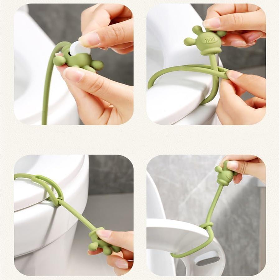 Mango de Silicona para Inodoro ARFUKA con Tabletas Ambientadoras