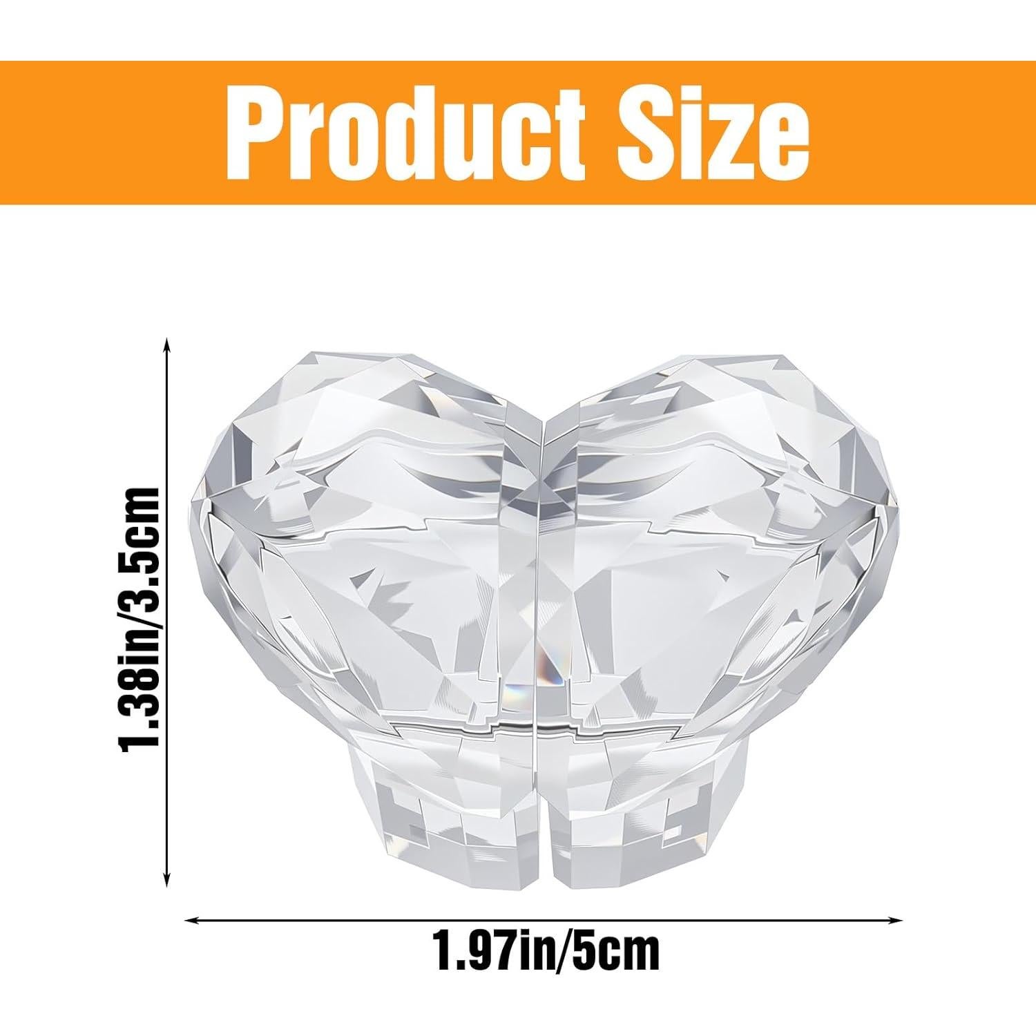 Kit 2 Empujadores de Botón Inodoro Corazón ElevateTech