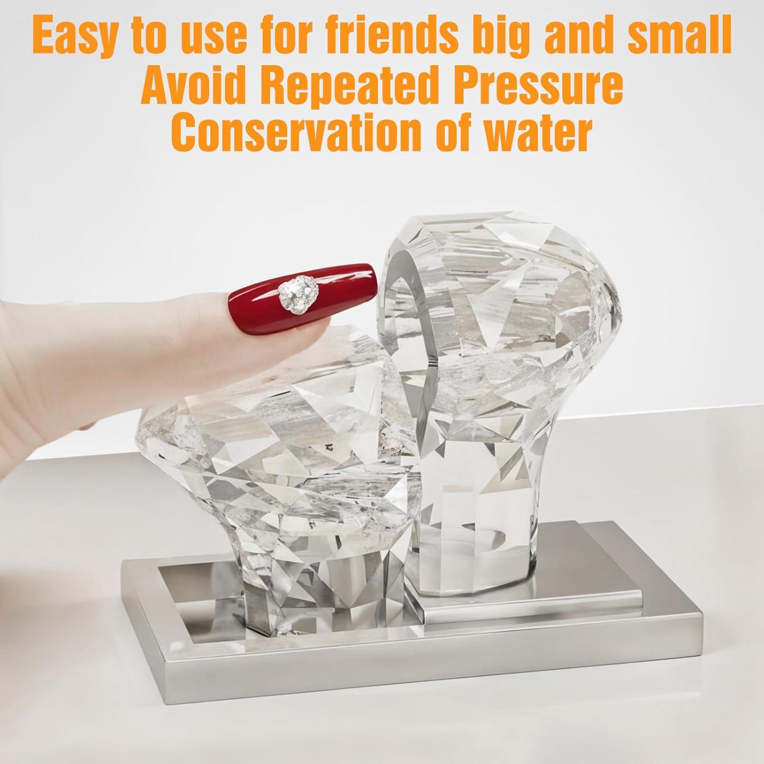 Kit 2 Empujadores de Botón Inodoro Corazón ElevateTech